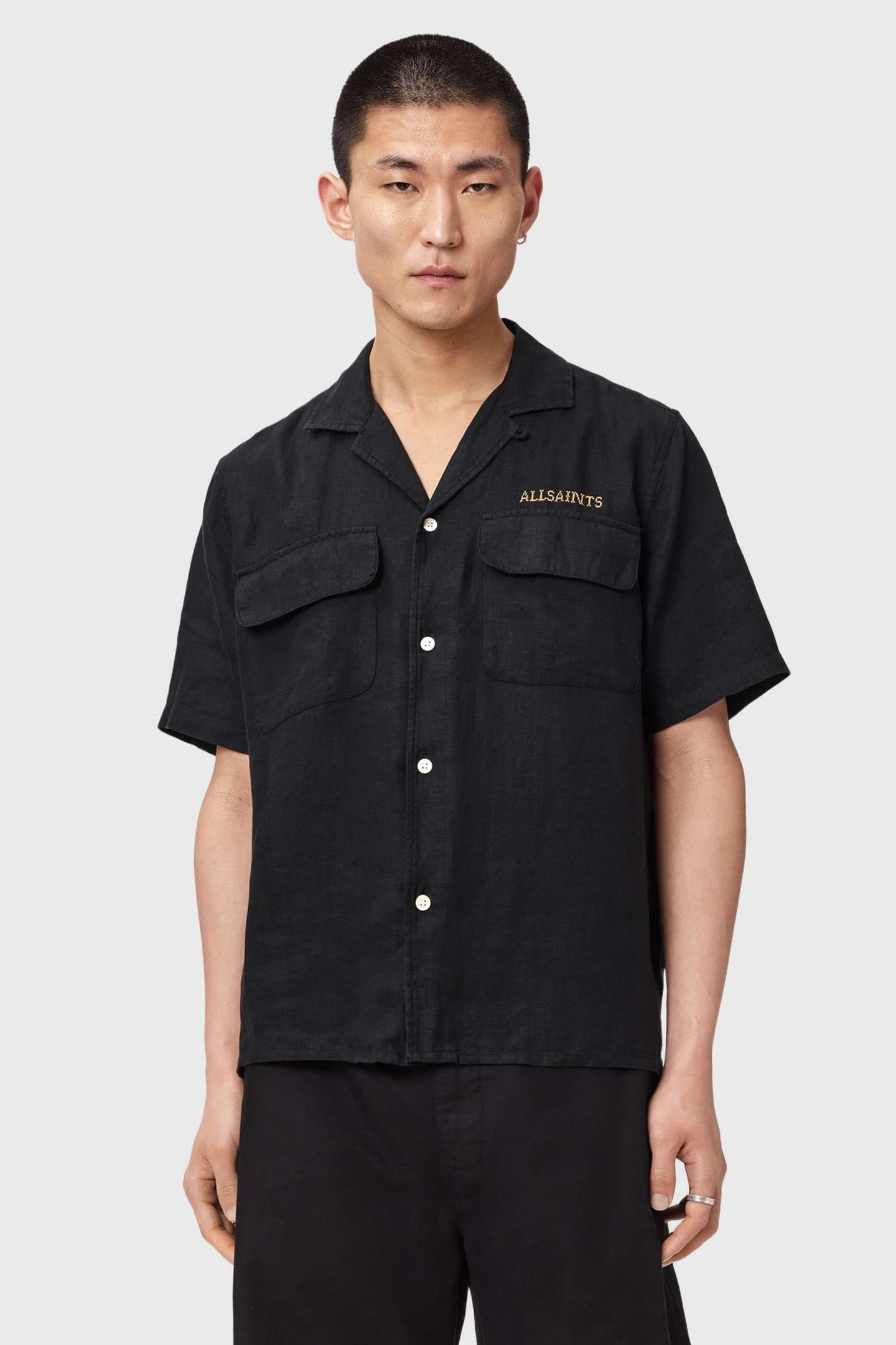 DUNLOE SS SHIRT JET BLACK 2