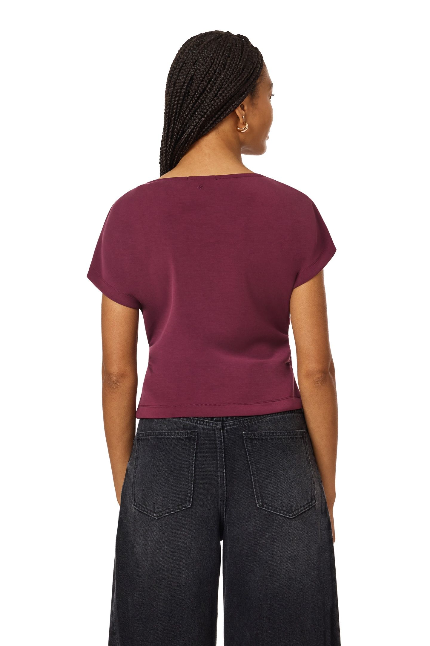 TEE WITH ROUCHED SIDE SEAM FIG 2