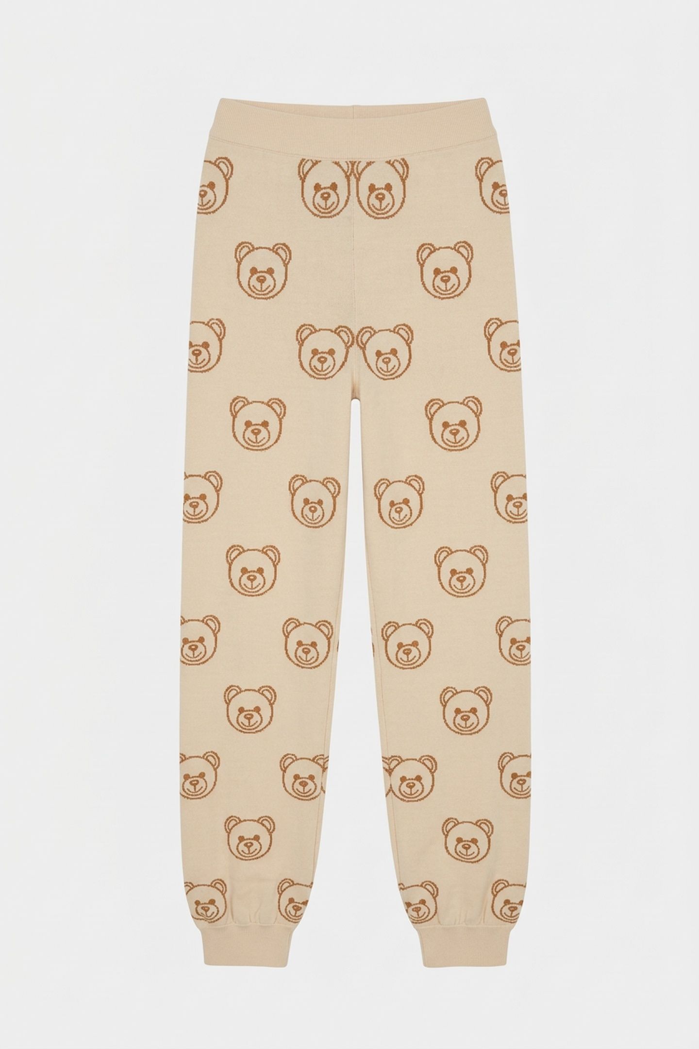 KNITTED TROUSERS WHITE 3