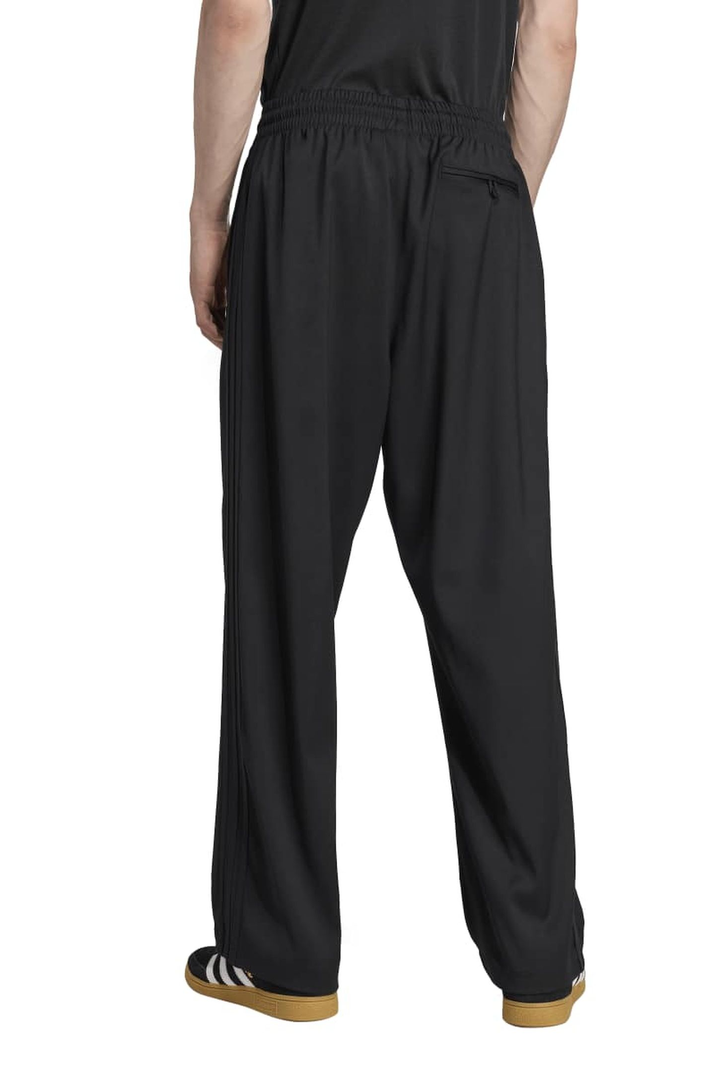 UNISEX BAGGY TRACK PANTS BLACK 3