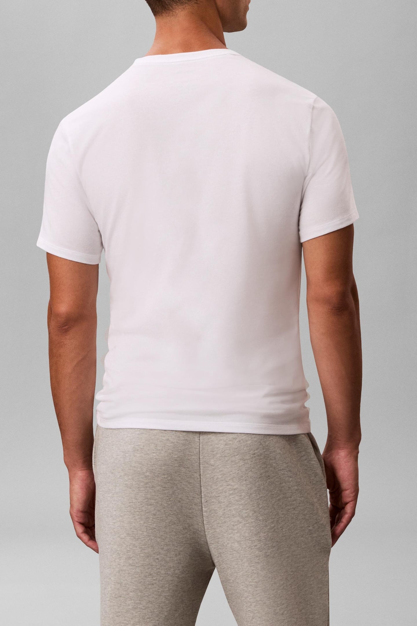 S/S V NECK 3-PACK WHITE 3