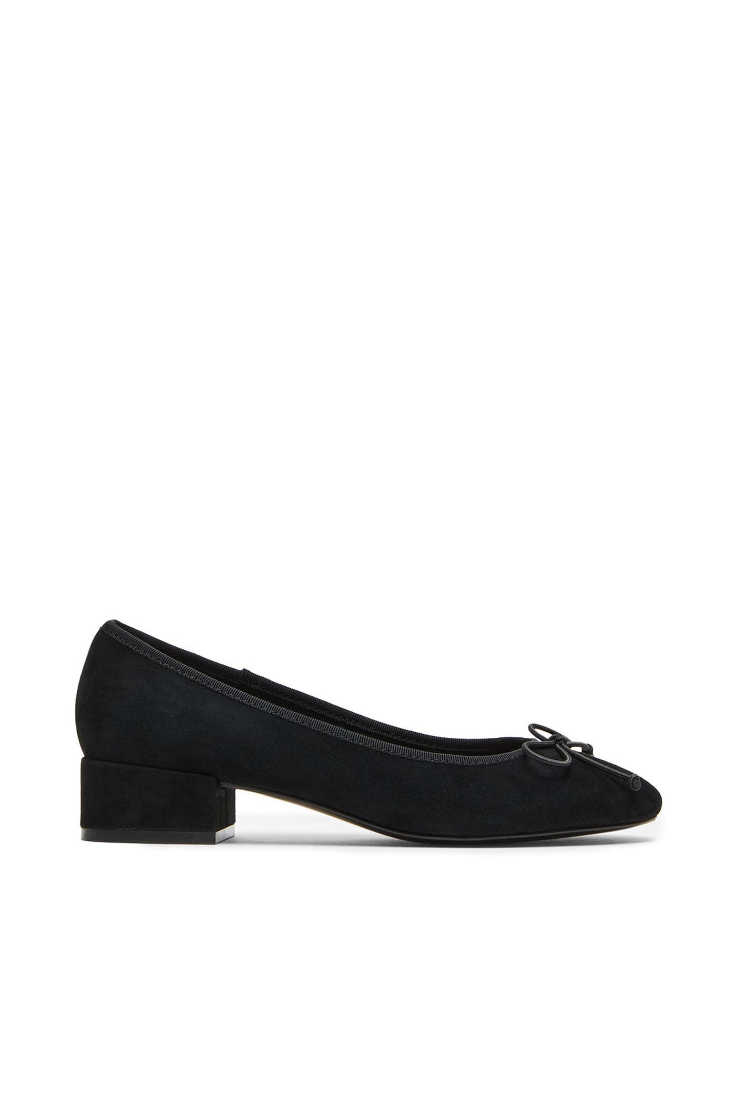 CHERISHER FLAT SHOES BLACK SUEDE 1