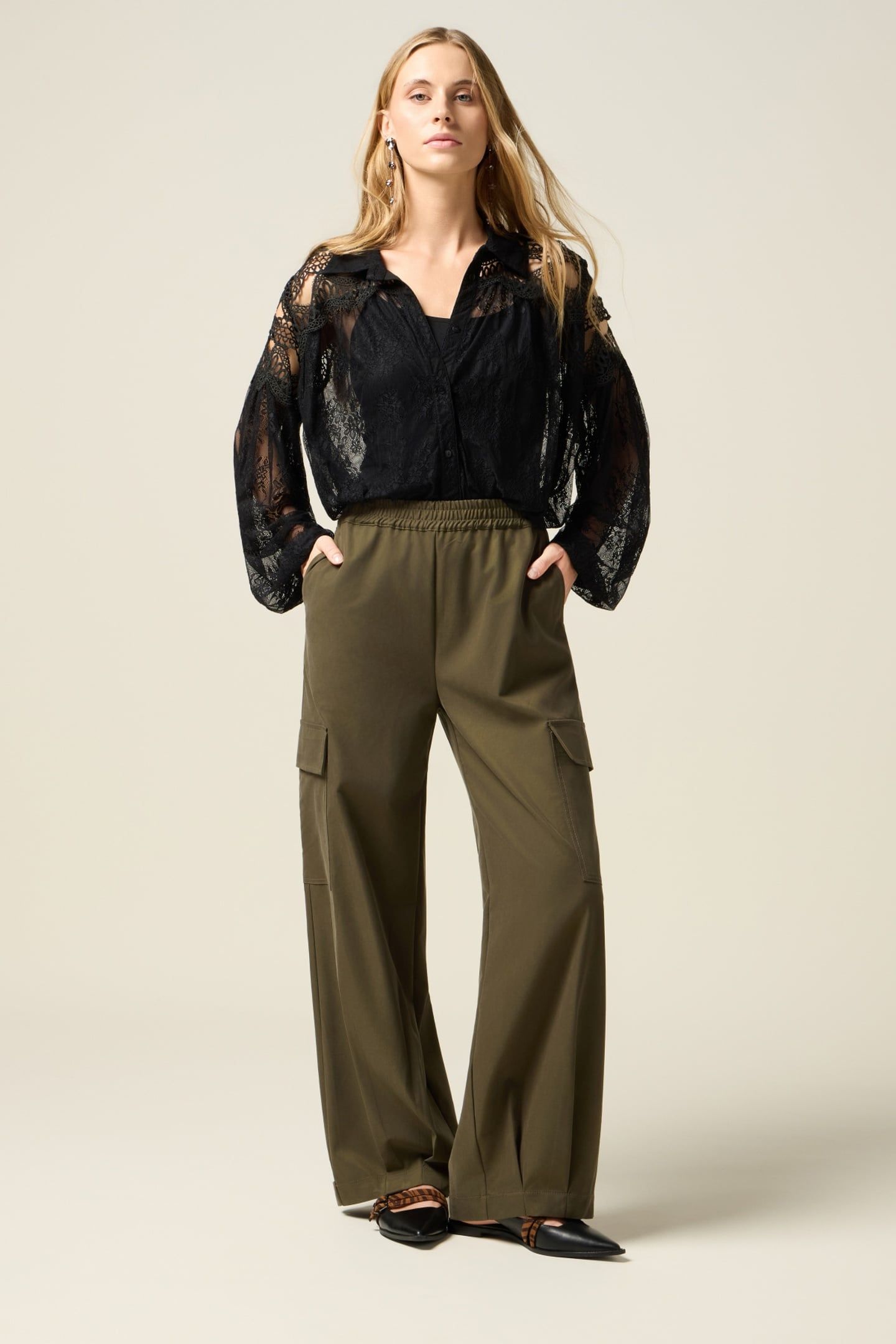 CARGO PANTS GREEN 1