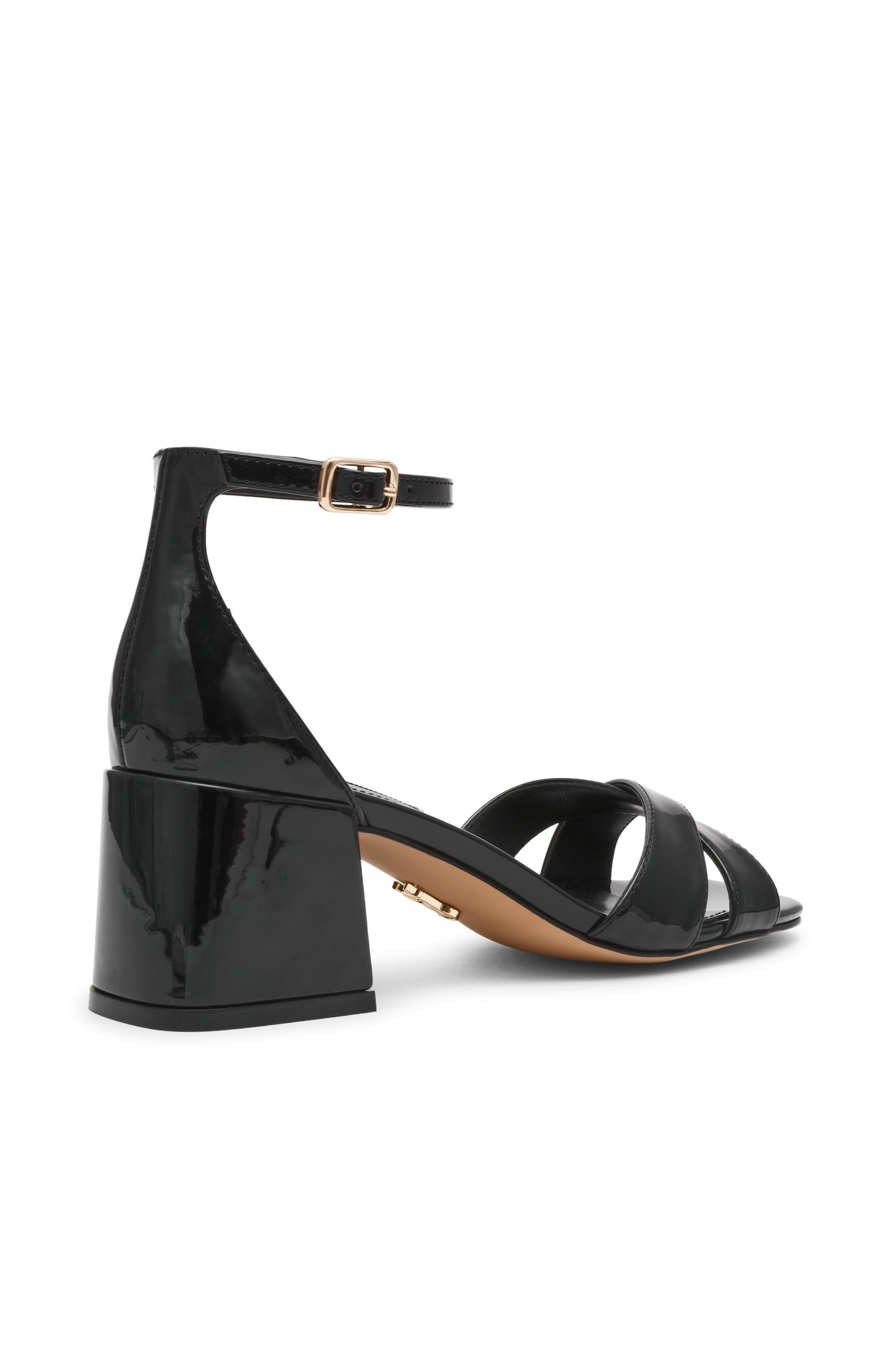 FERGIE SANDALS BLACK PATENT 3