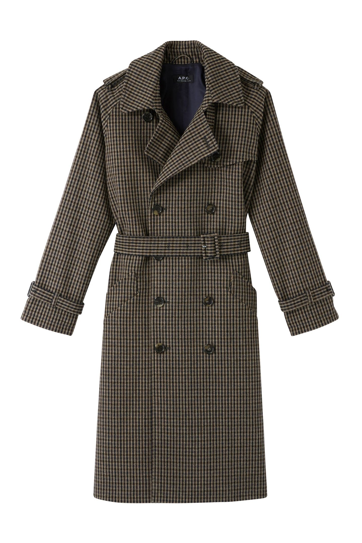 TRENCH COAT GRETA DARK BEIGE 1
