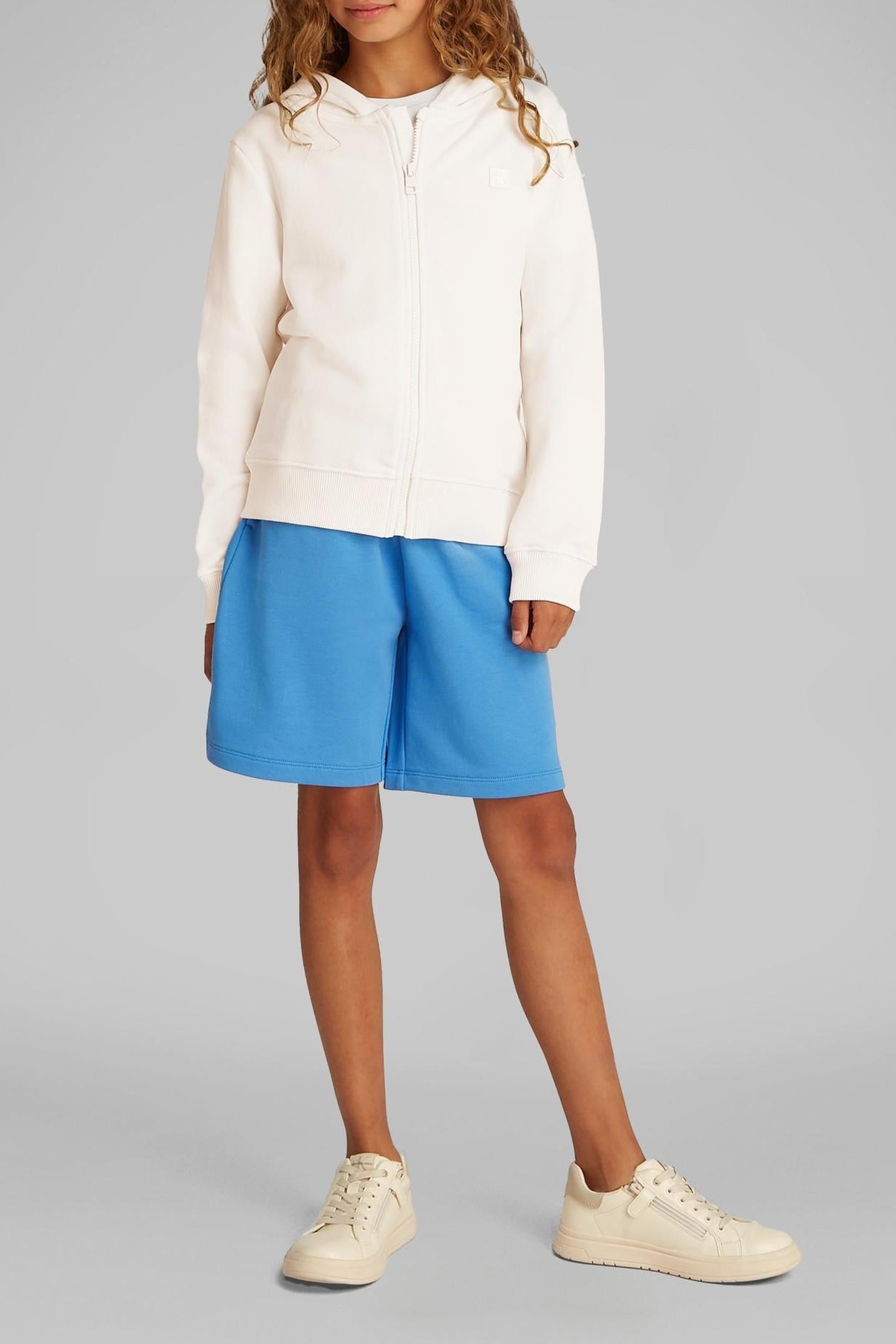 UNISEX MINI BADGE ZIP-THROUGH TOFU 1