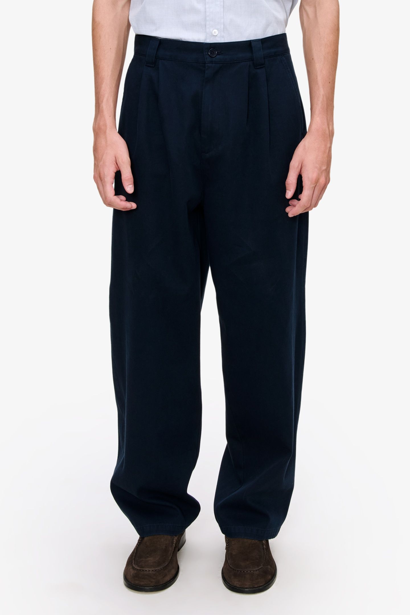 UNISEX TROUSERS RICKY DARK NAVY 1