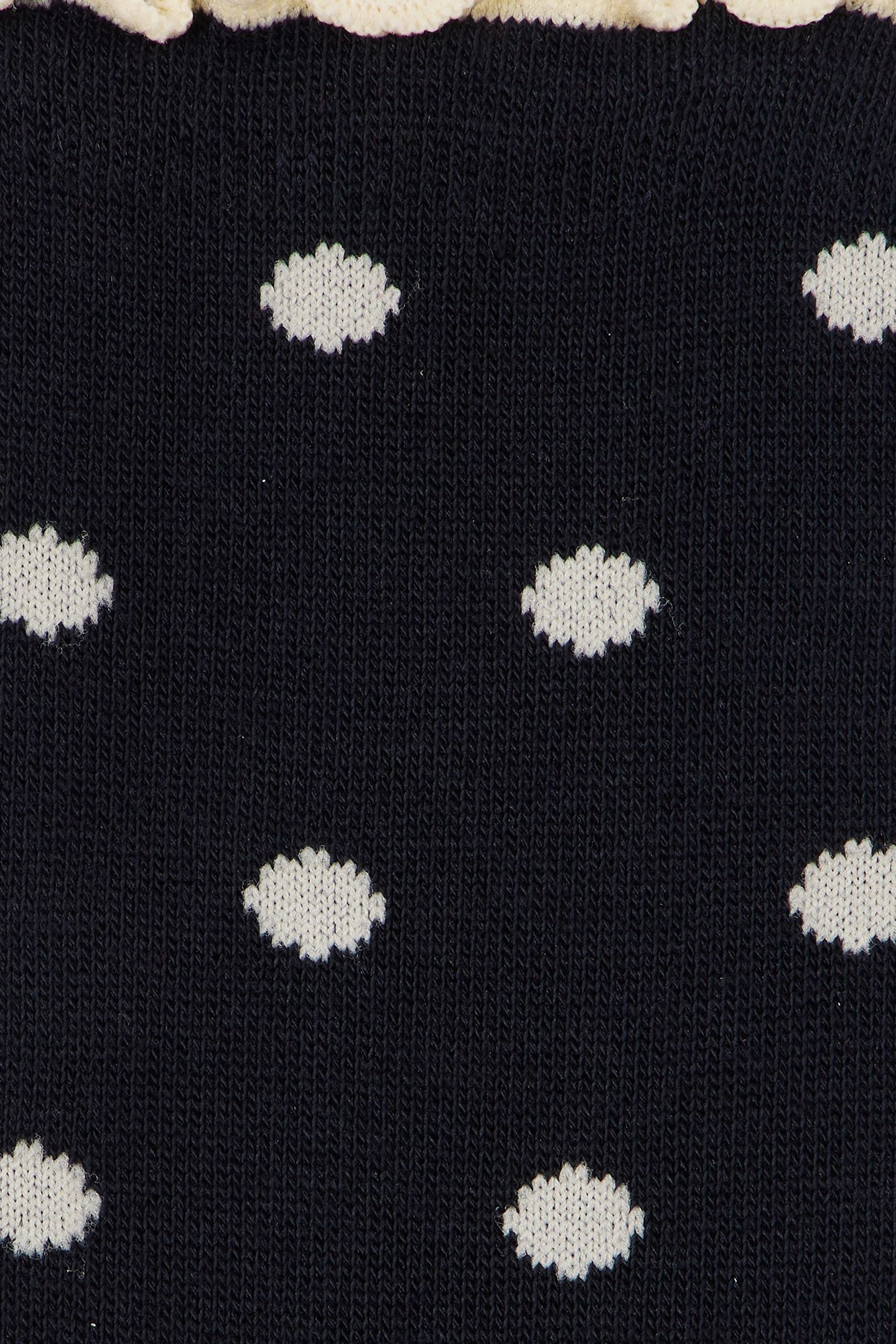 WOMEN SOCK JENNY POLKA NAVY 8