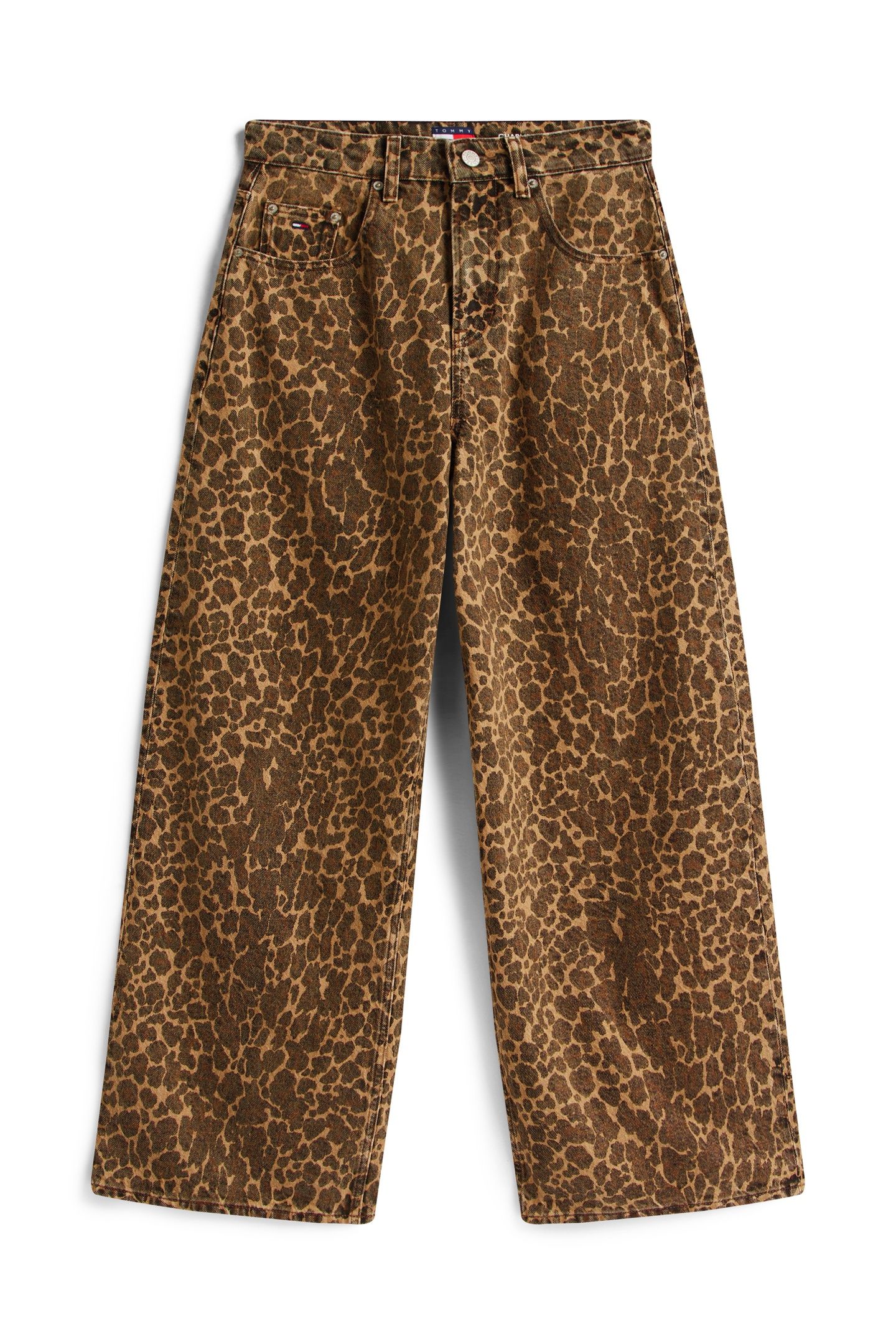 CHARLIE MID RISE LOOSE WIDE DENIM COLOR 4