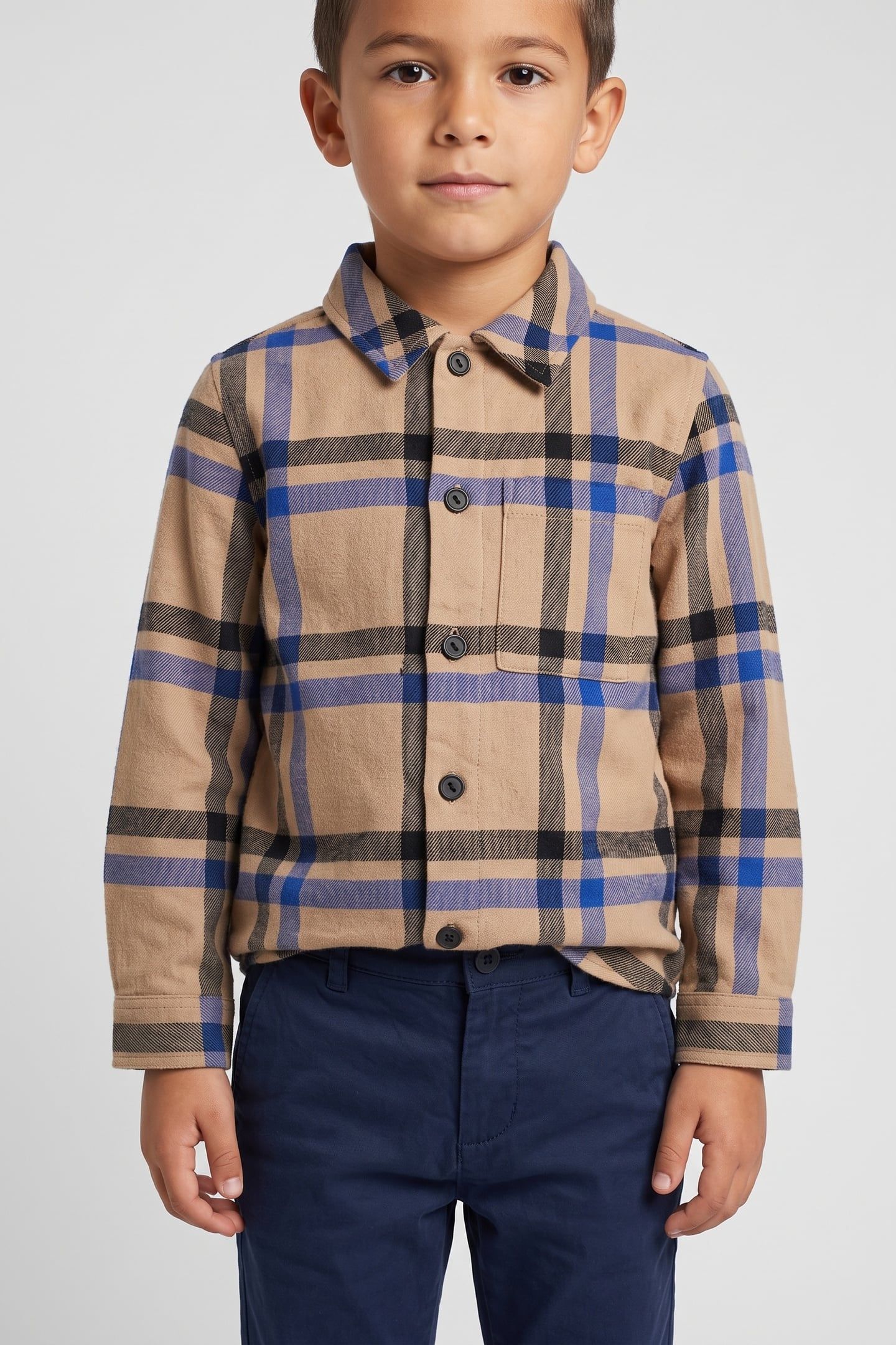HEMMING OVERSHIRT BEIGE 1