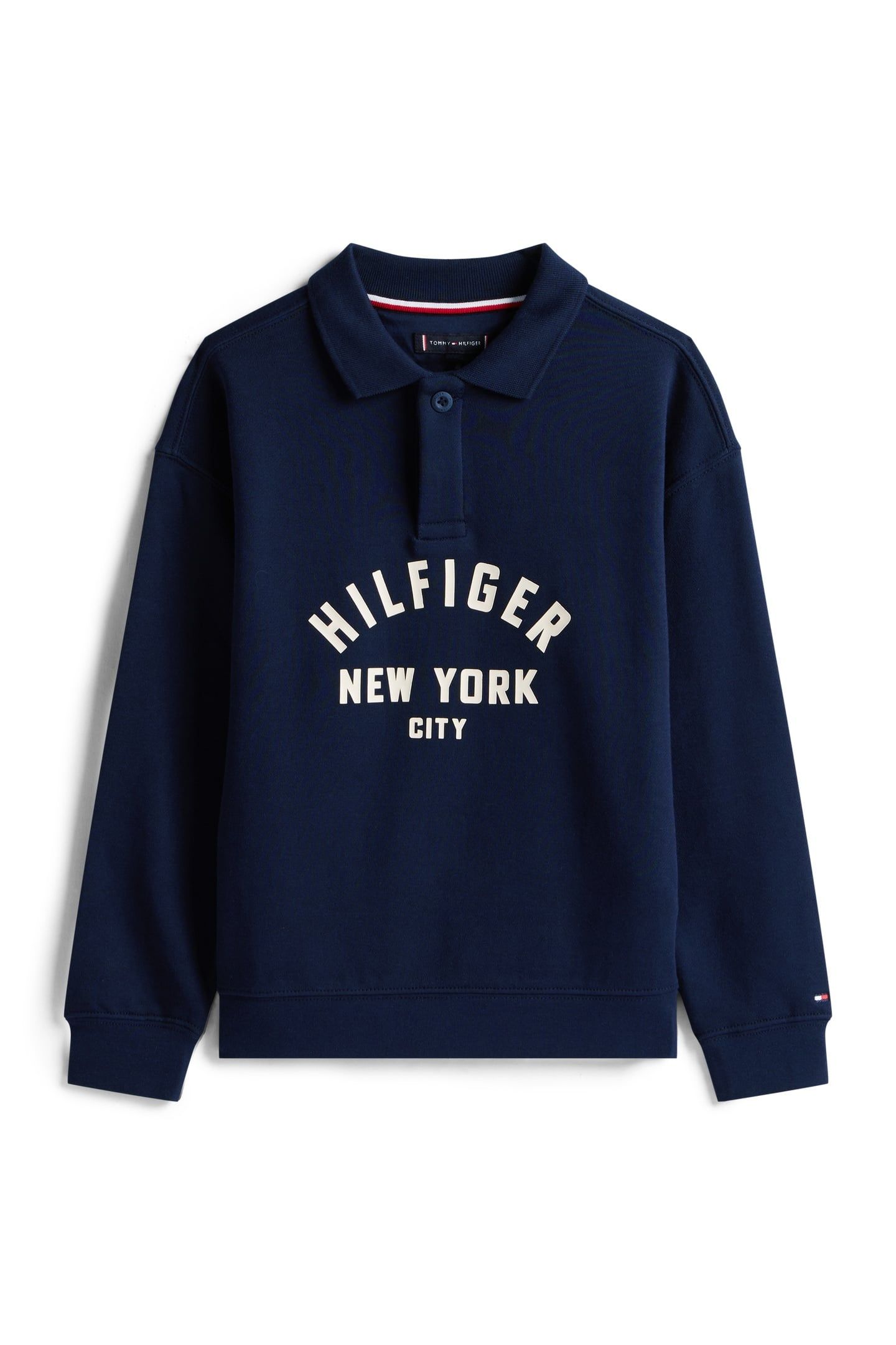 BOYS HILFIGER GRAPHIC SWEATER DARK NIGHT NAVY 4