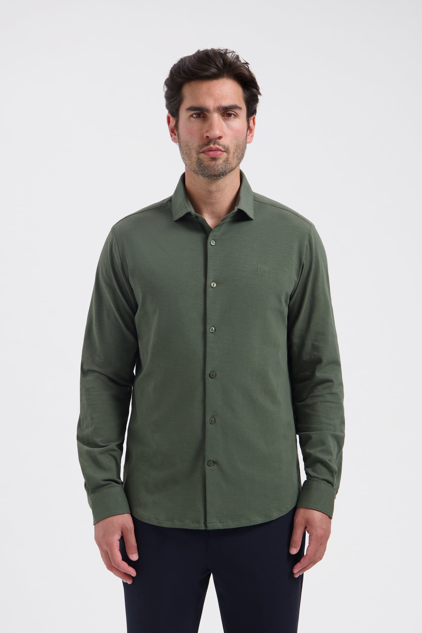 DS_BORIS SHIRT DARK ARMY DARK ARMY 1