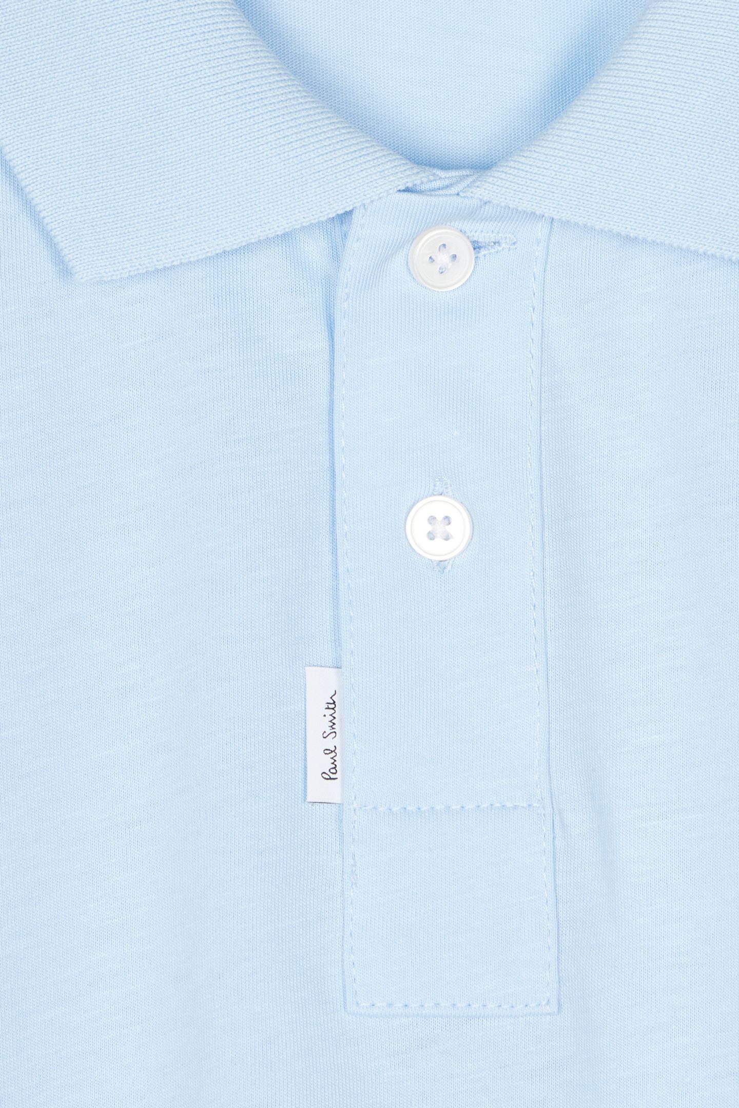 MENS SS REG FIT POLO SHIRT LIGHT BLUE 3