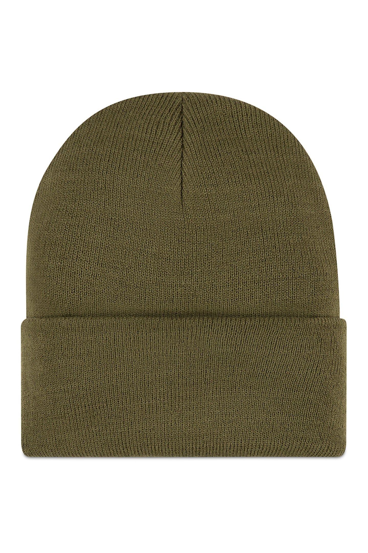 UNISEX LAN POSTER LOGO BEANIE DARK OLIVE 2