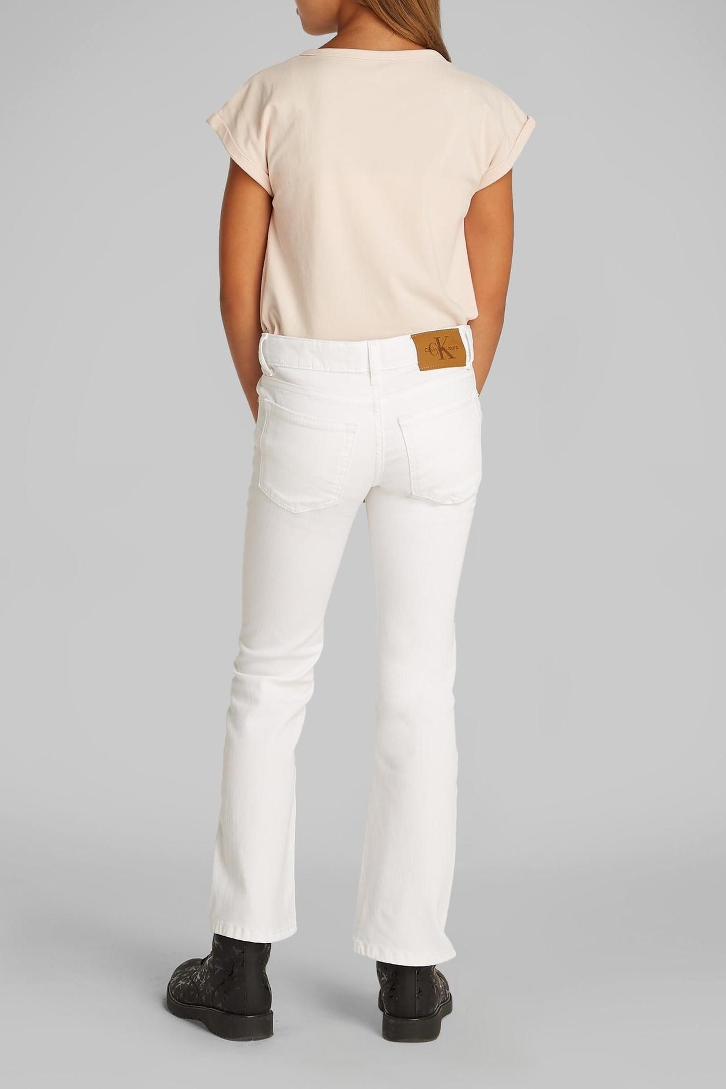 GIRLS FLARE WHITE 2