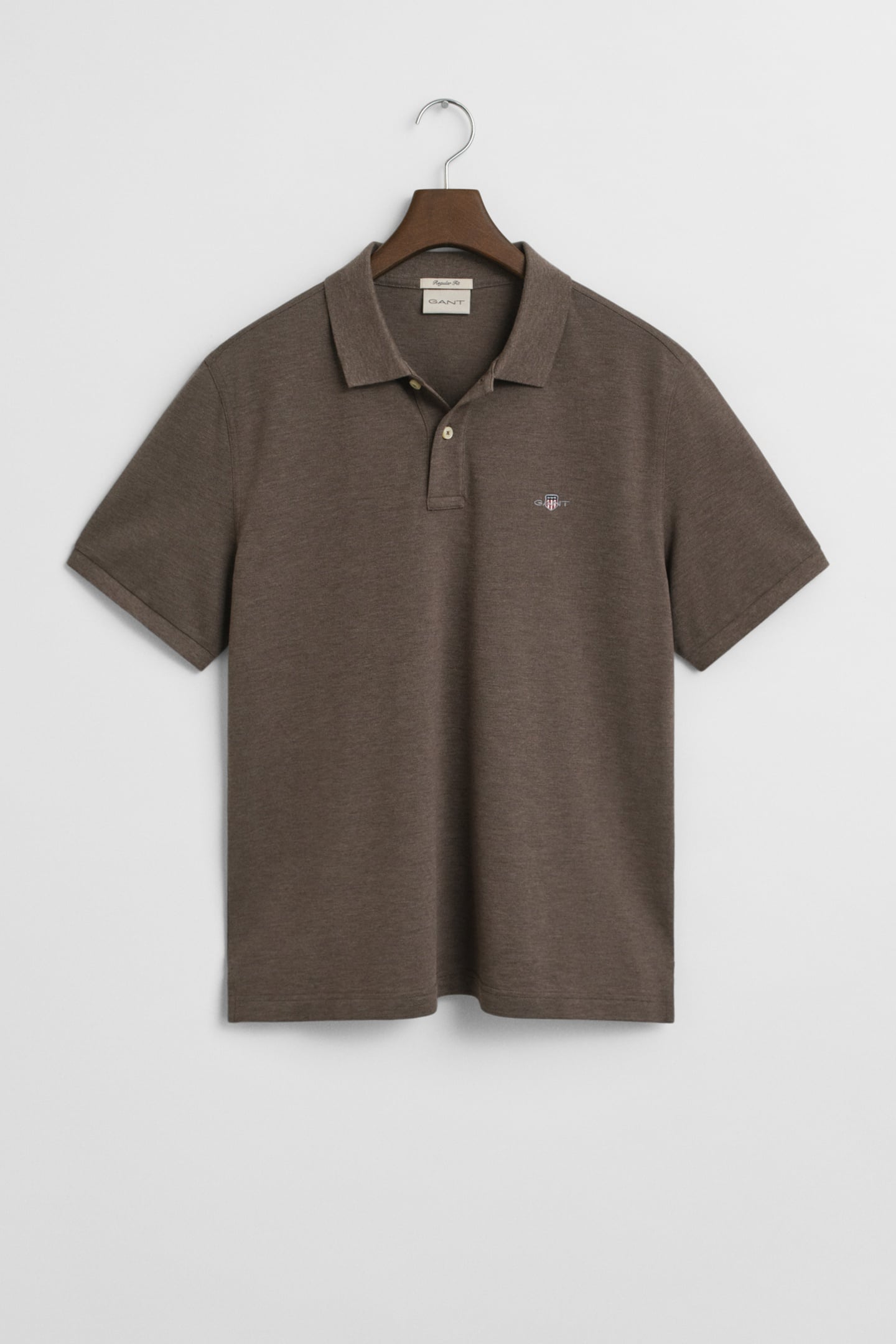 CLASSIC REGULAR POLO SHIRT SEAWOOD MELANGE 4