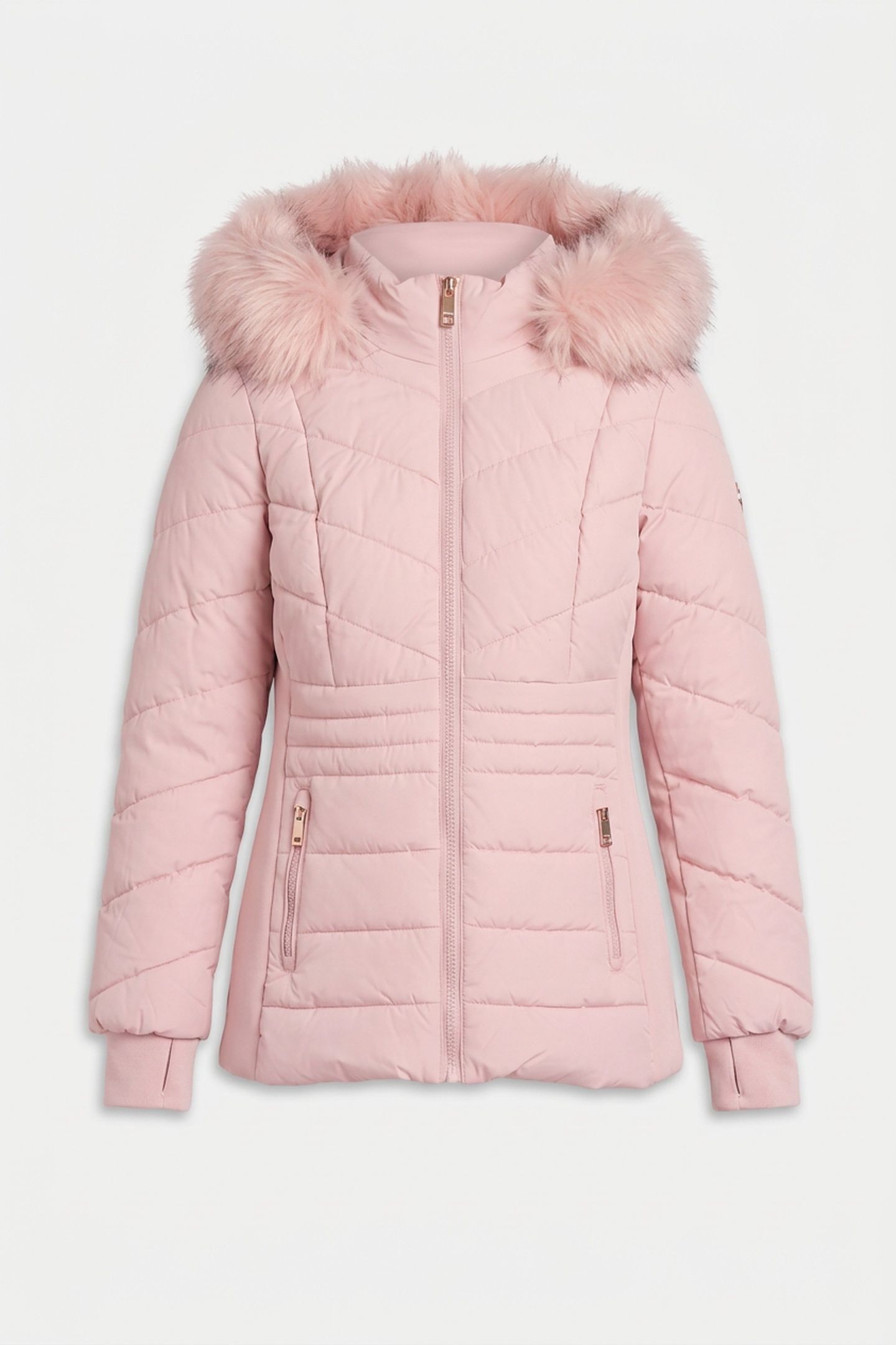 SCUBA SIDE QUILTED HW DUSTY PINK 3