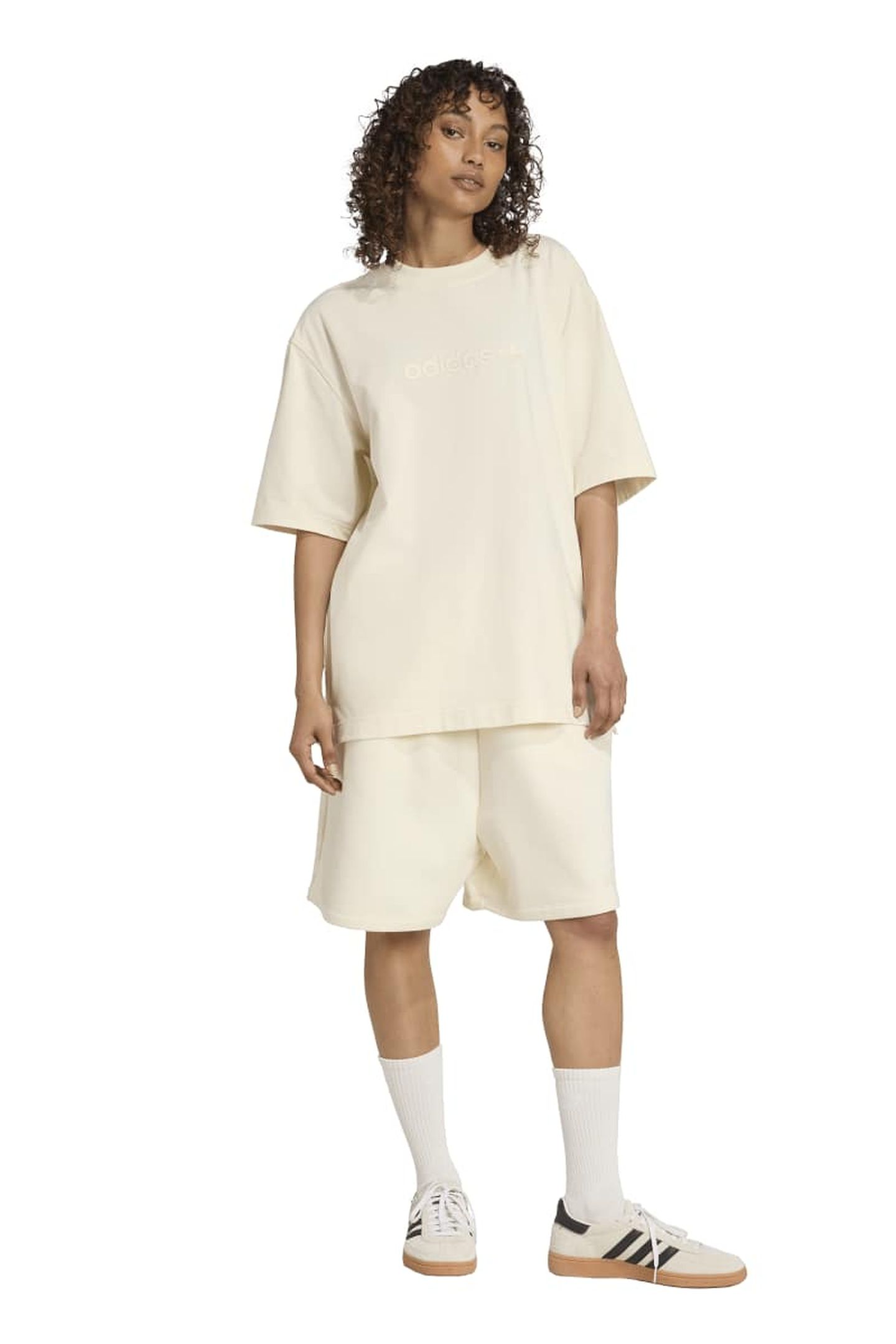 ESSENTIAL LIN TEE CREAM WHITE 3