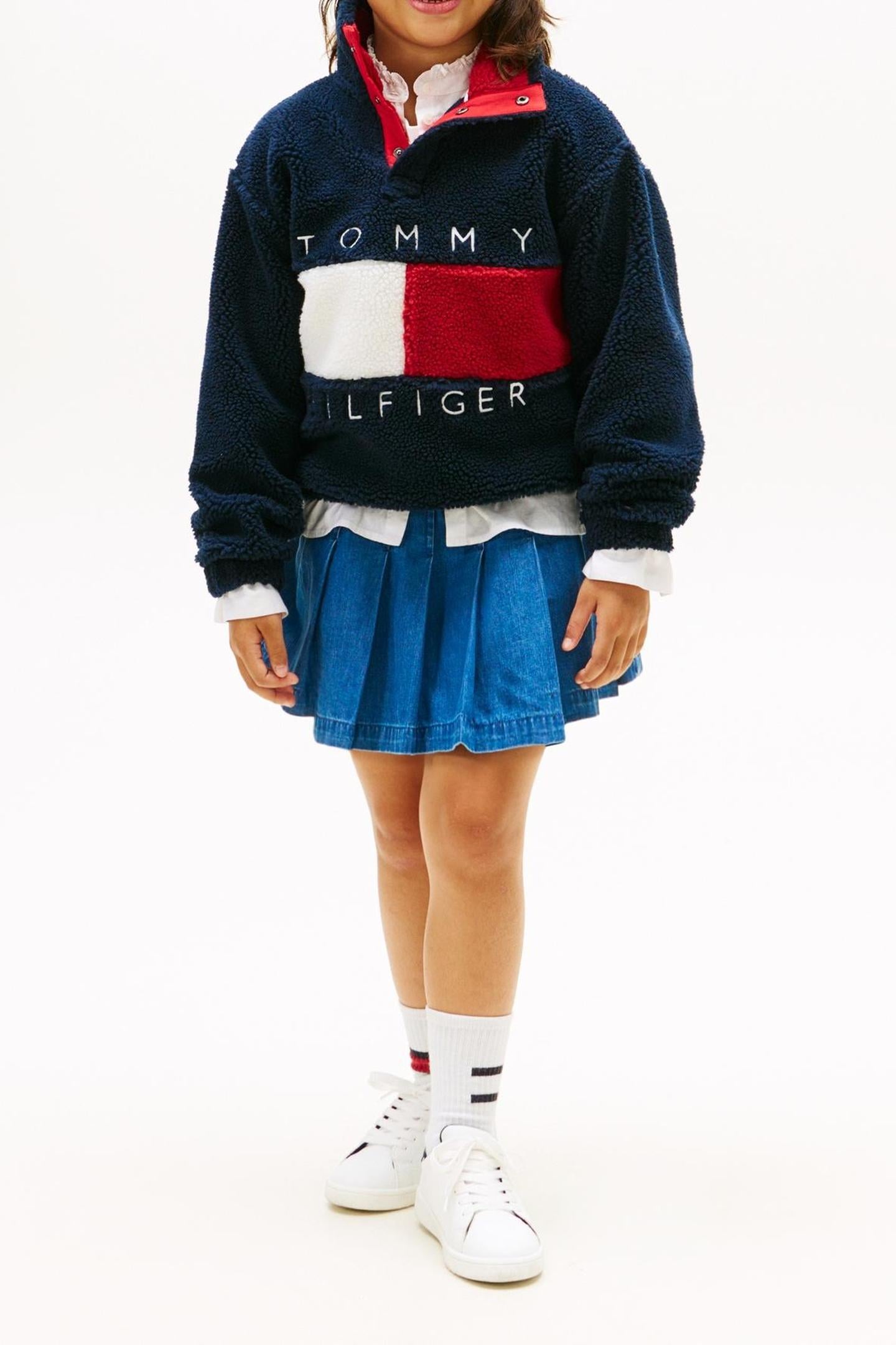 UNISEX HERITAGE FLAG FLEECE DARK NIGHT NAVY 5