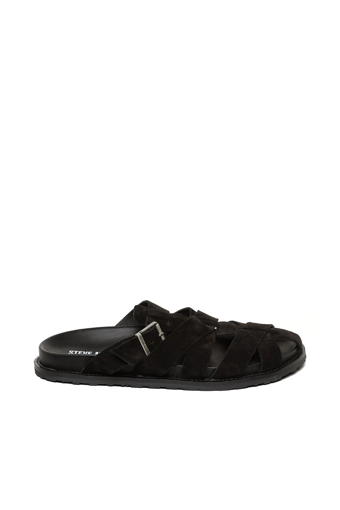 MARLON SANDALS BLACK SUEDE 1