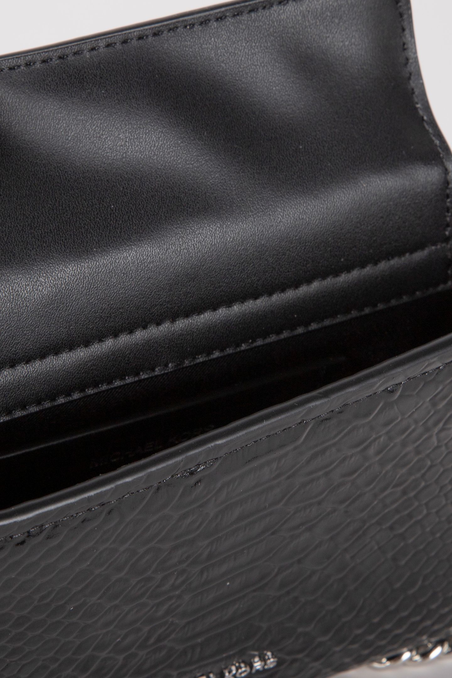 SMALL CONVERTIBLE CROSSBODY POUCHETTE BLACK 5