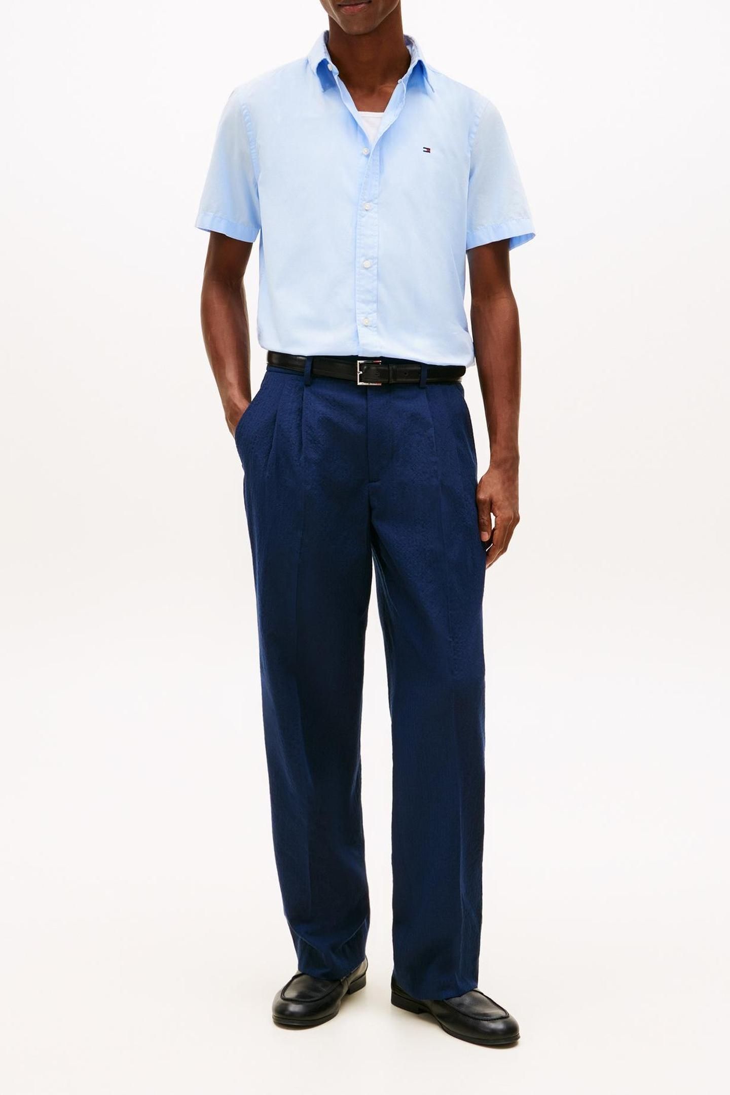 CORE FLEX POPLIN SOLID SHIRT SWEET BLUE 3