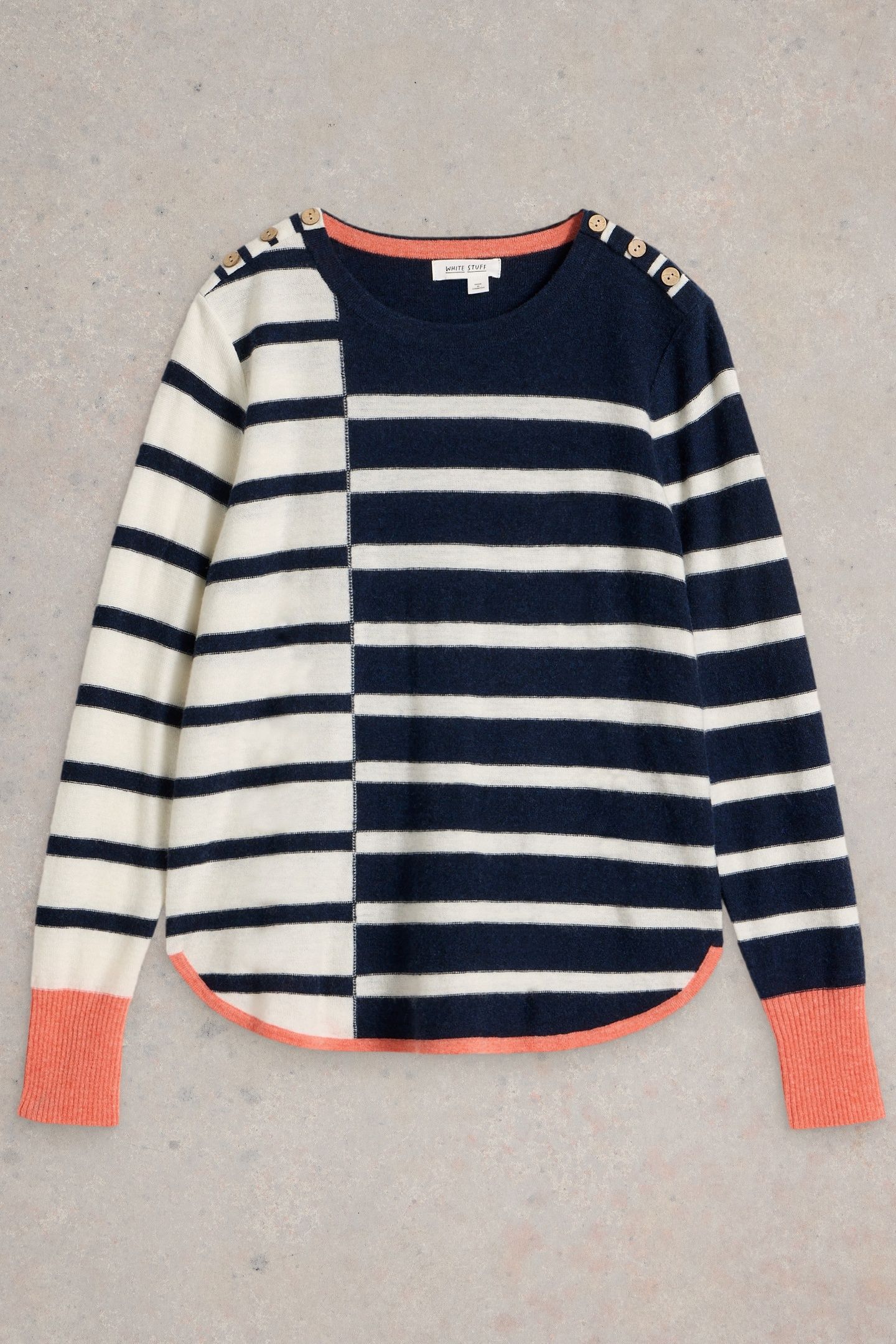EMMA JUMPER NAVY MULTI 4