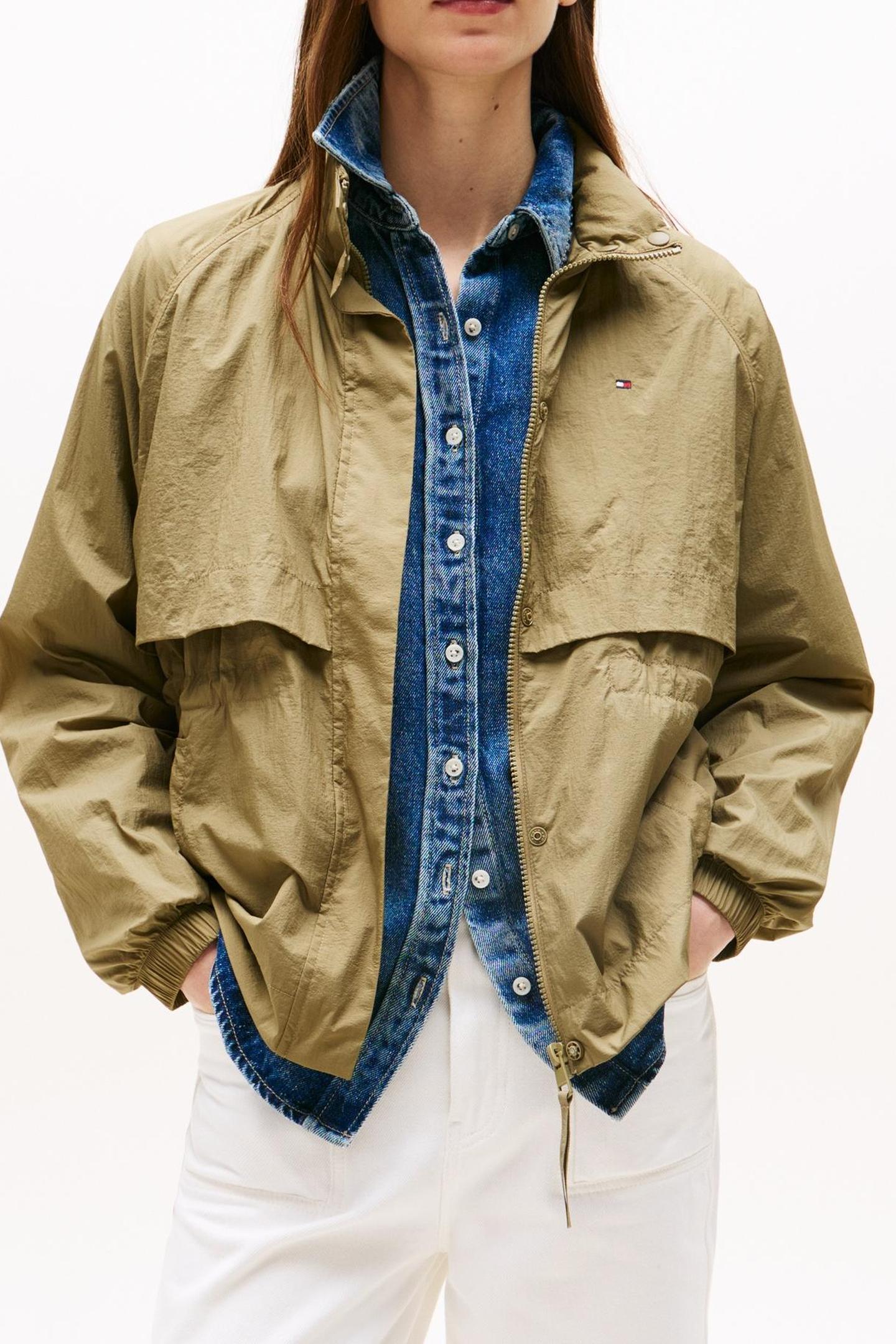 UL NYLON PACKABLE JACKET VINTAGE OLIVE 1