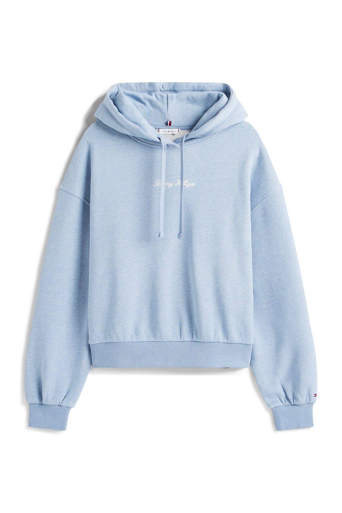 CLASSIC SCRIPT FLEECE BRISK BLUE HEATHER 4