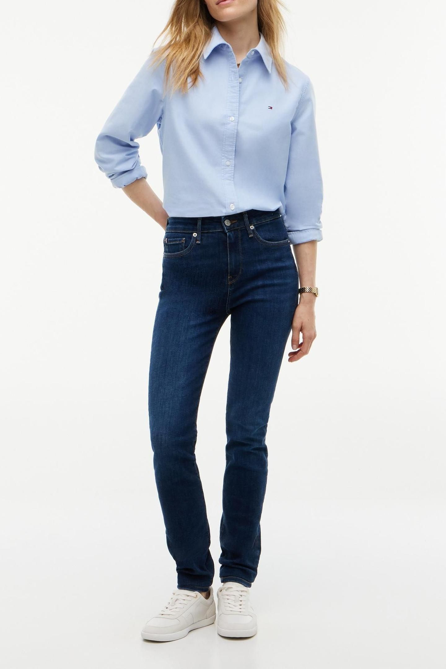 NOS COMO SKINNY MEDIUM RISE NOS DARK BLUE 3