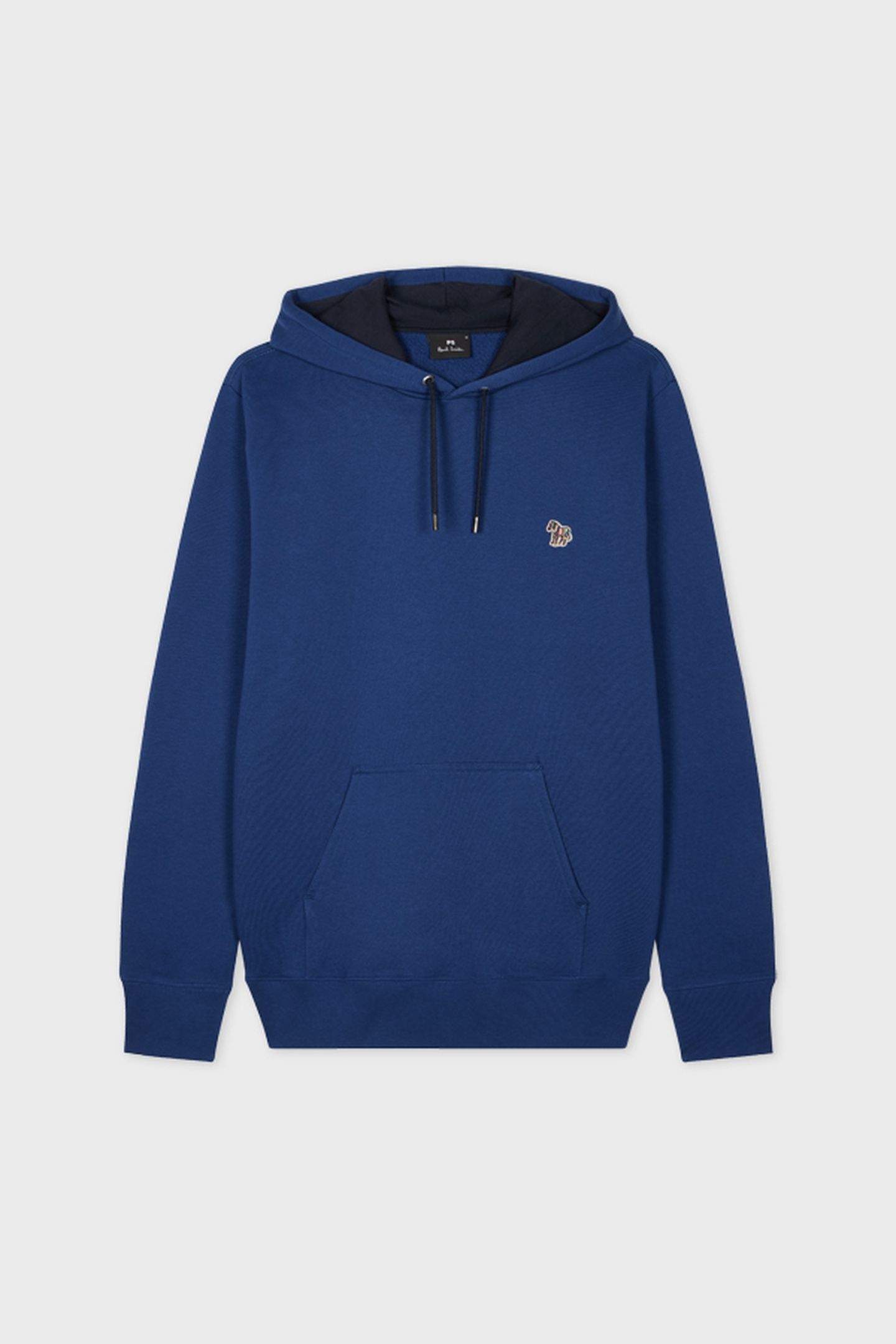 MENS REG FIT HOODY ZEBRA INKY BLUE 5
