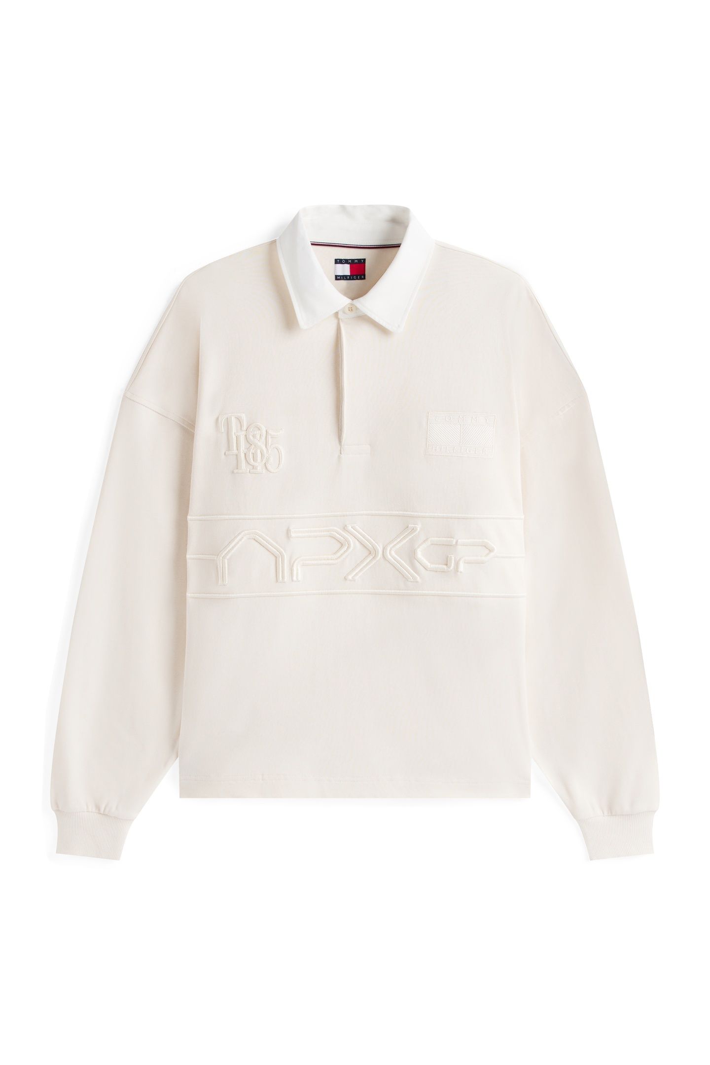 F1 MOVIE RUGBY SHIRT IVORY PETAL/ECRU 4