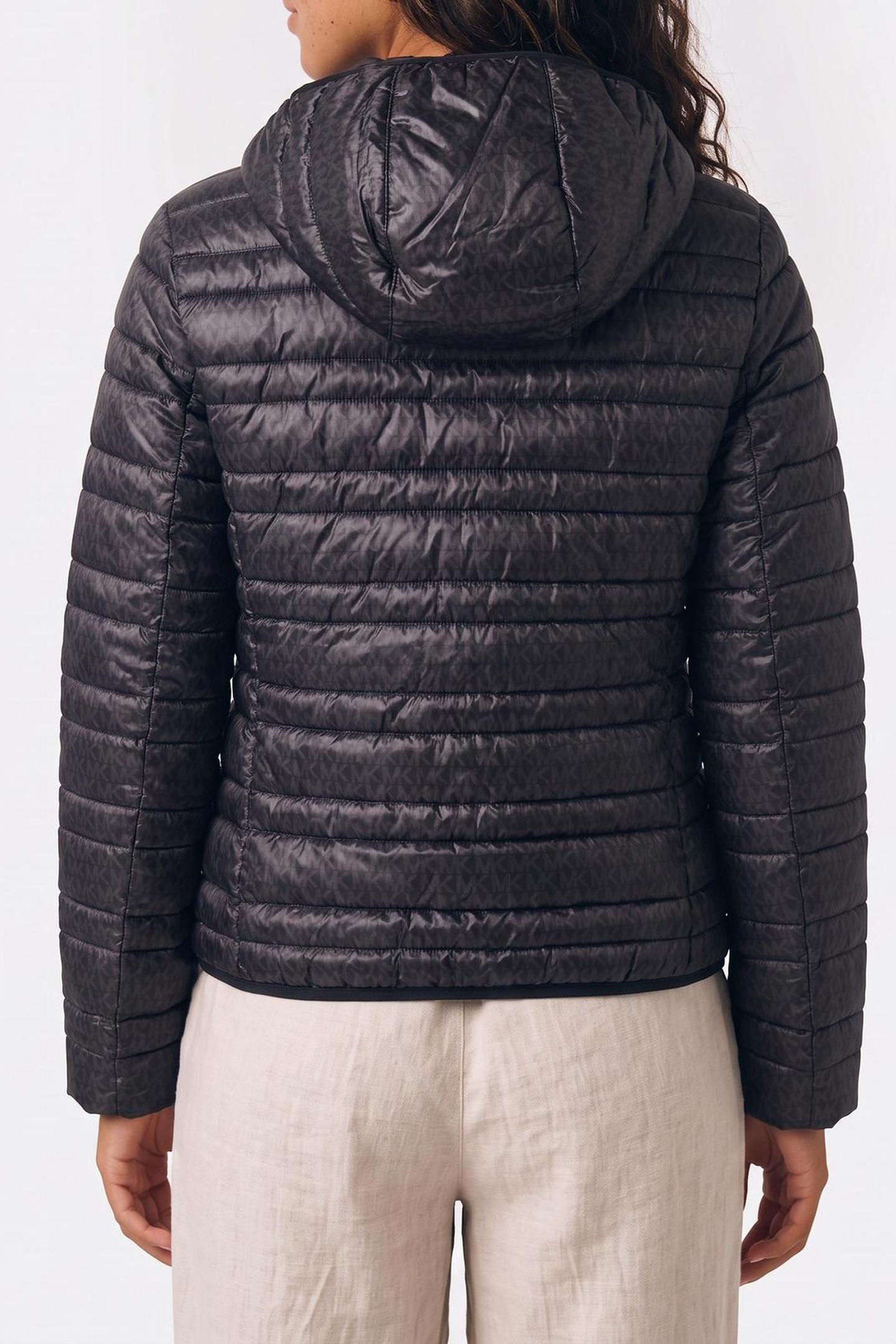 HOODED PUFFER BLACK 2