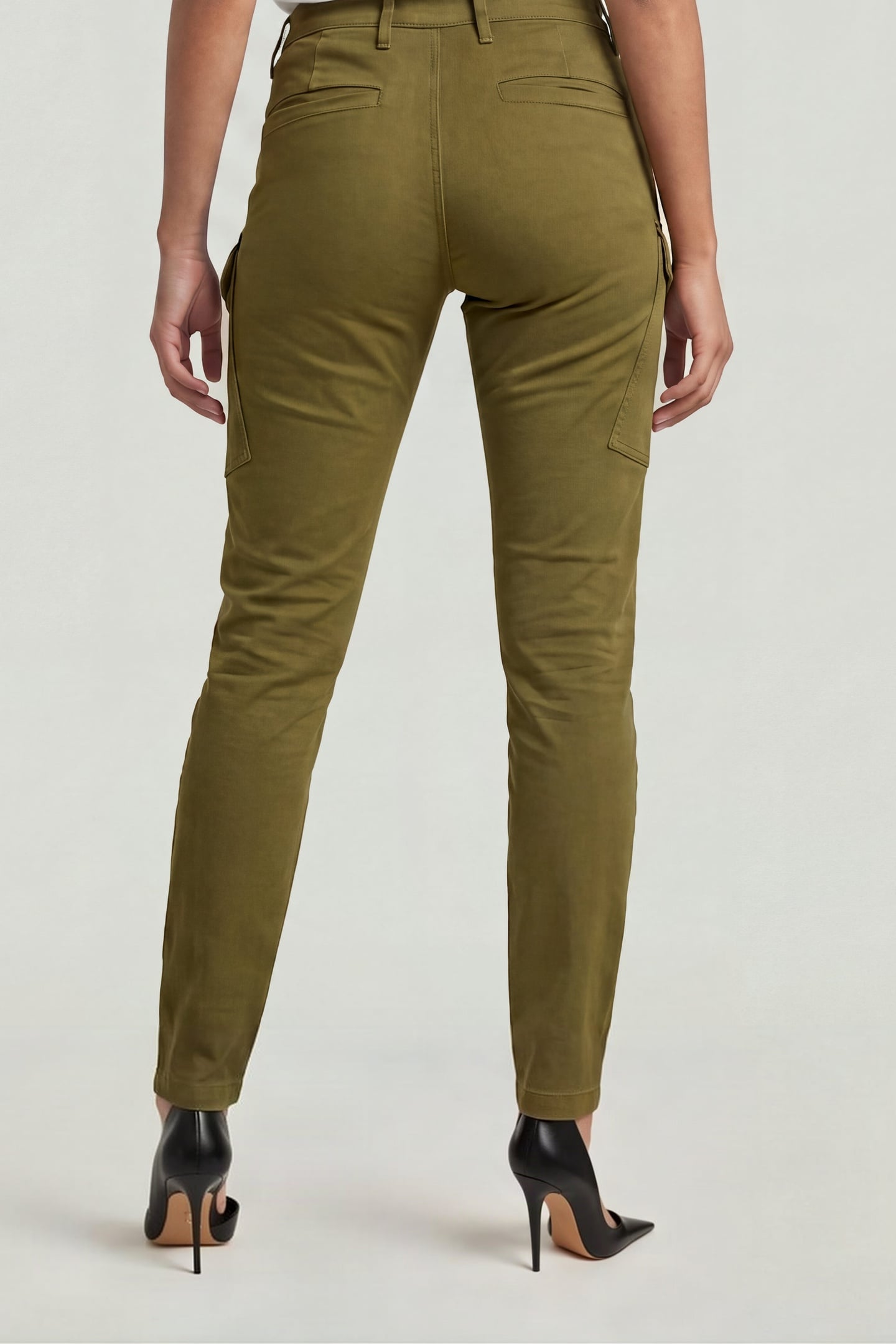 BLOSSITE G-SHAPE ARMY HIGH SKINNY DARK GREEN 2