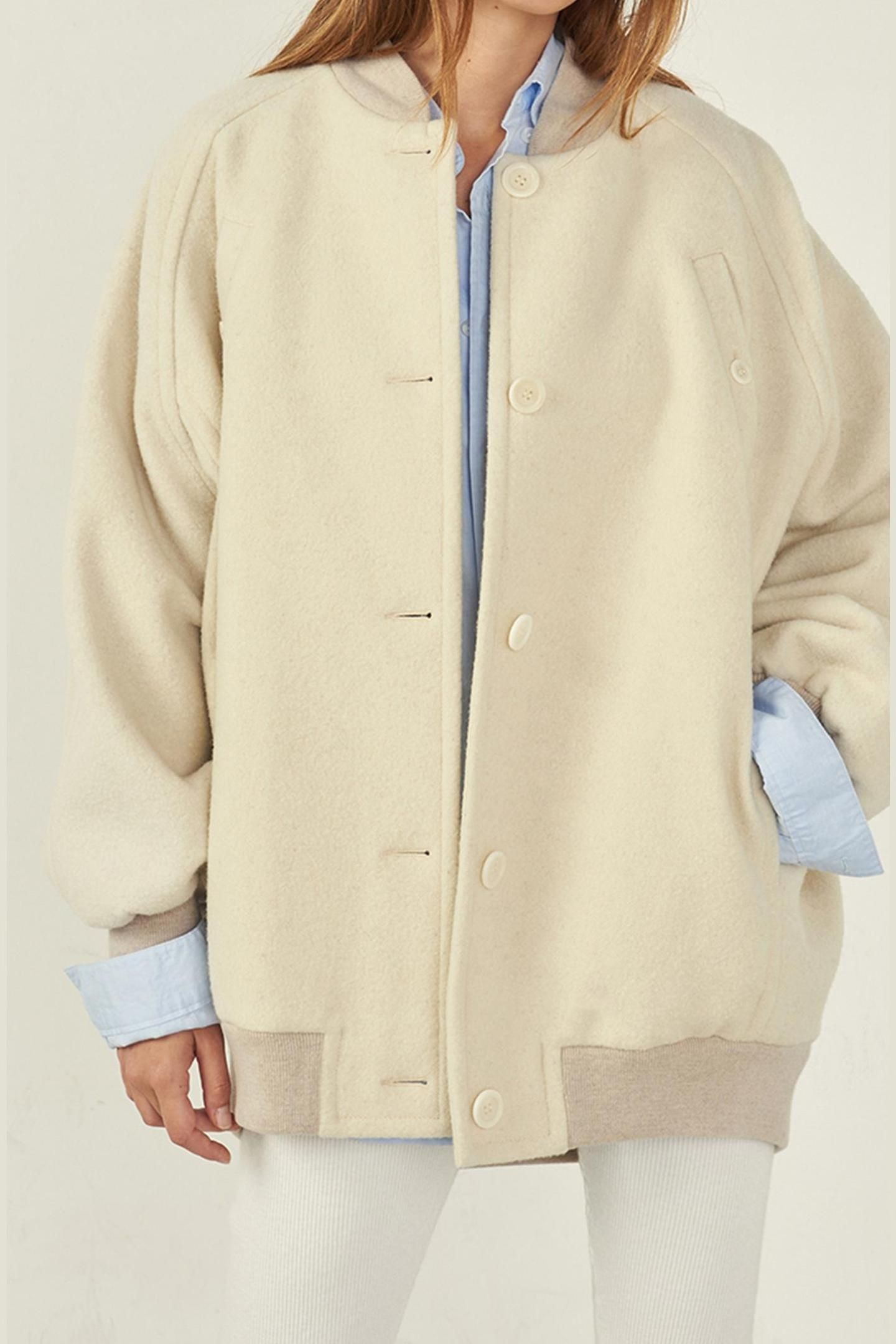 RETOBEACH JACKET ECRU 4