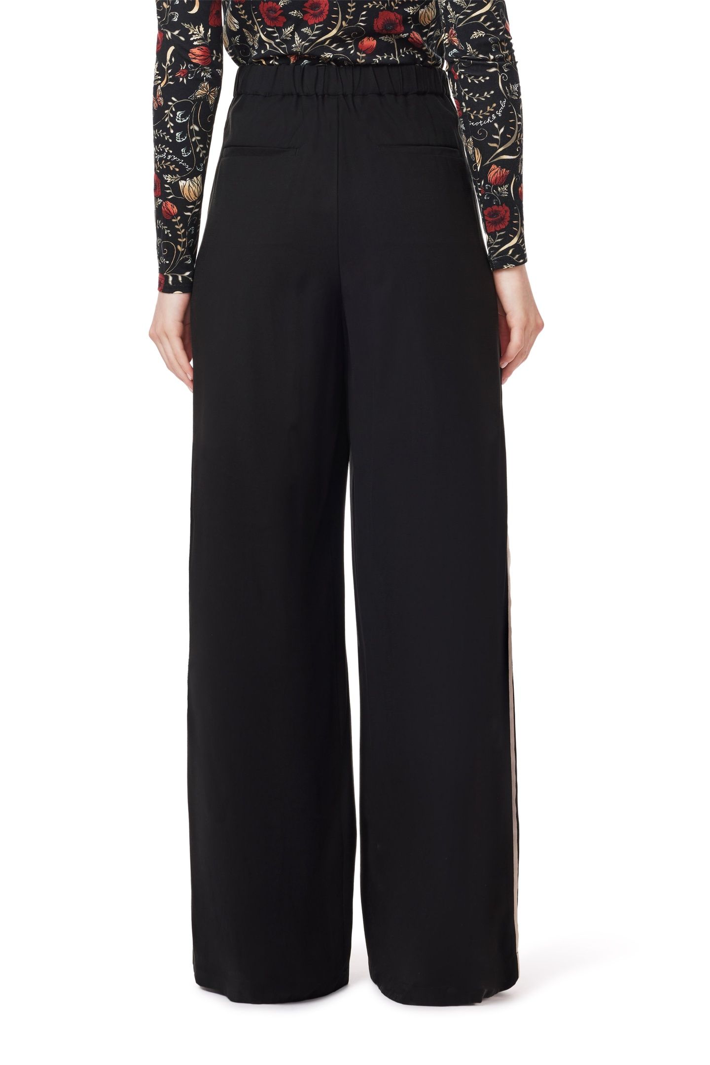 WIDE LAG PANT WITH TIE SCARAB 2