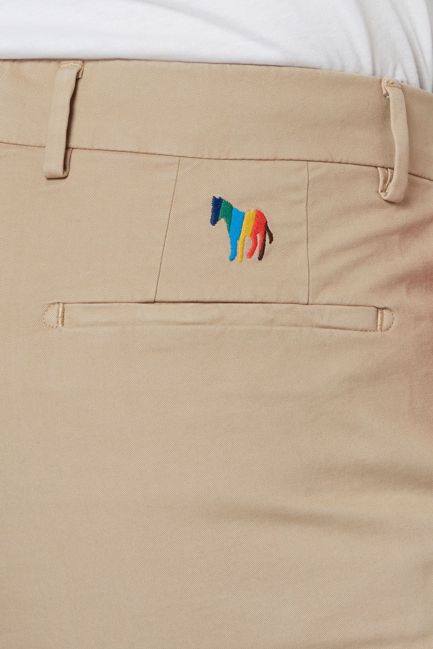 MENS MID FIT CLEAN CHINO BS ZEBRA LIGHT BEIGE 6