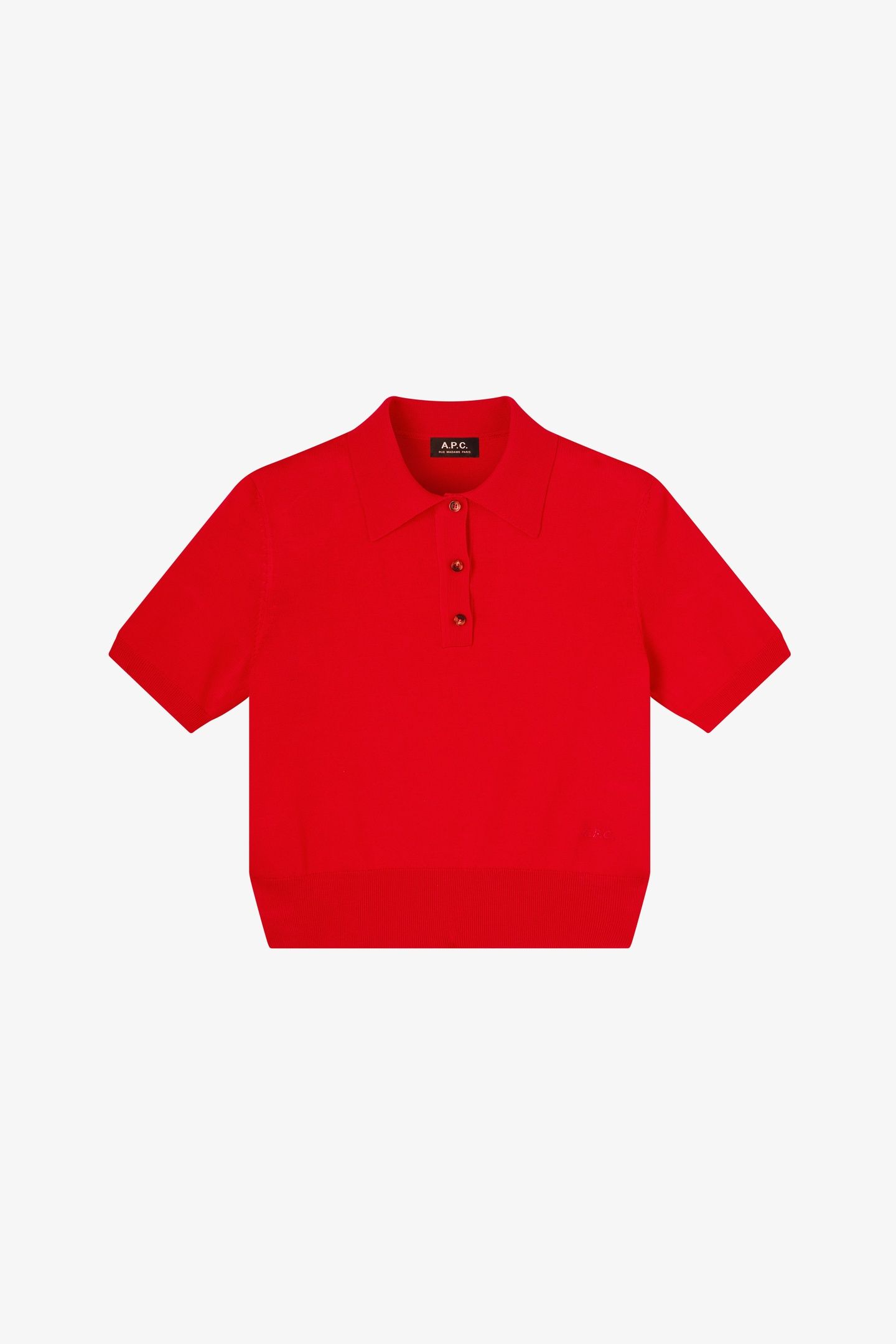 POLO SHORT SLEEVE RED 4