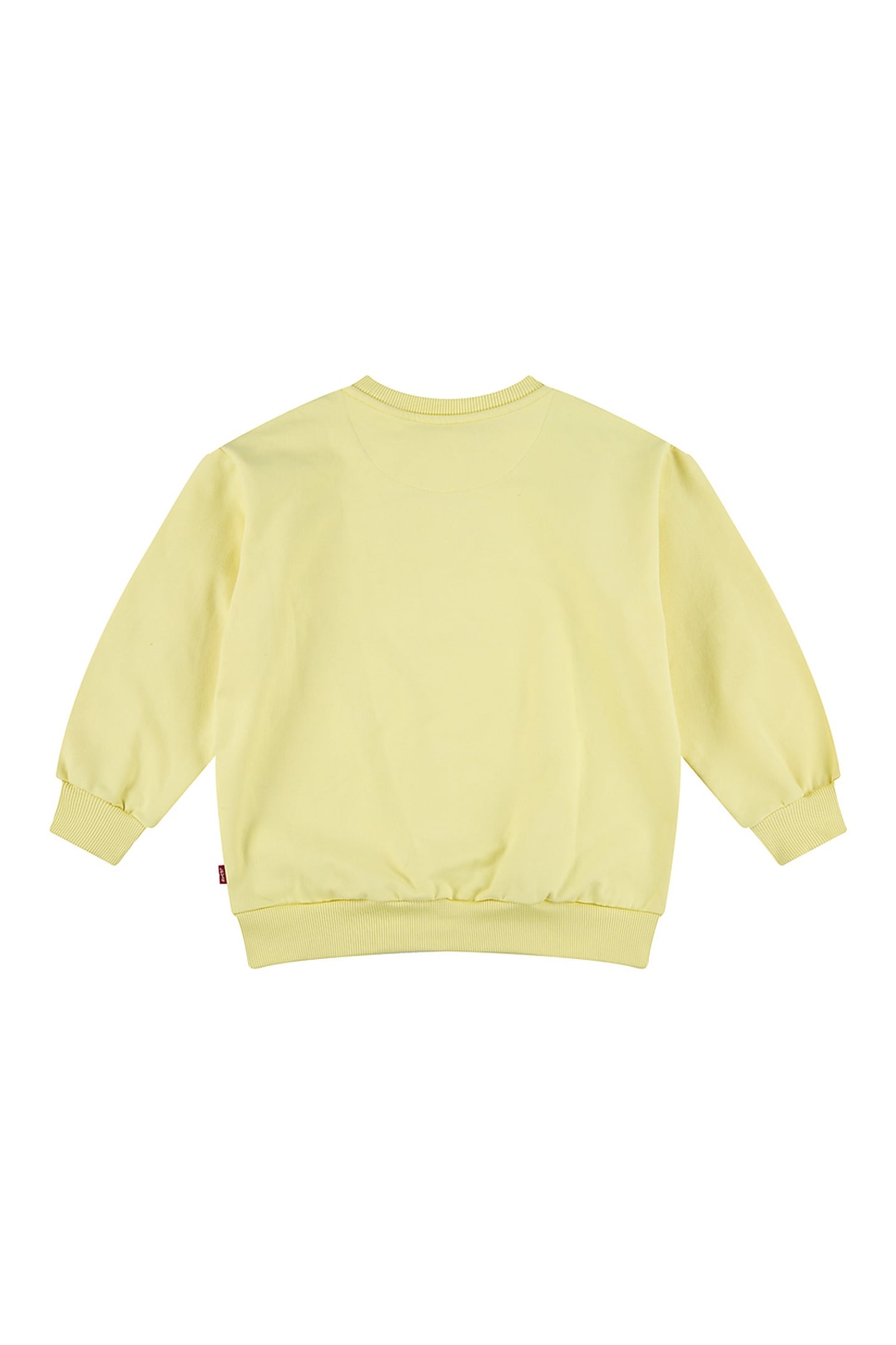 GIRLS OVERSIZED CREW SWEATSHIRT LIMA BEAN 2
