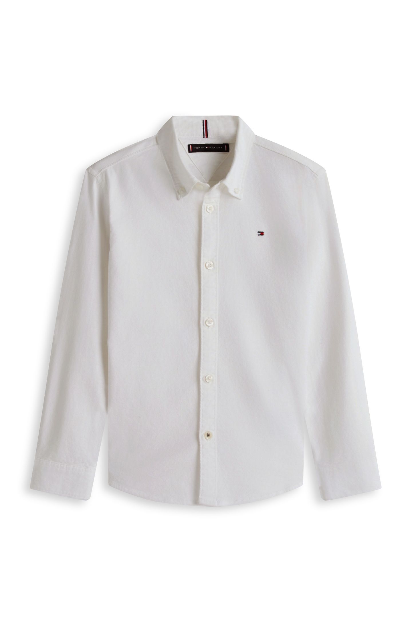 BOYS STRETCH OXFORD SHIRT WHITE 3