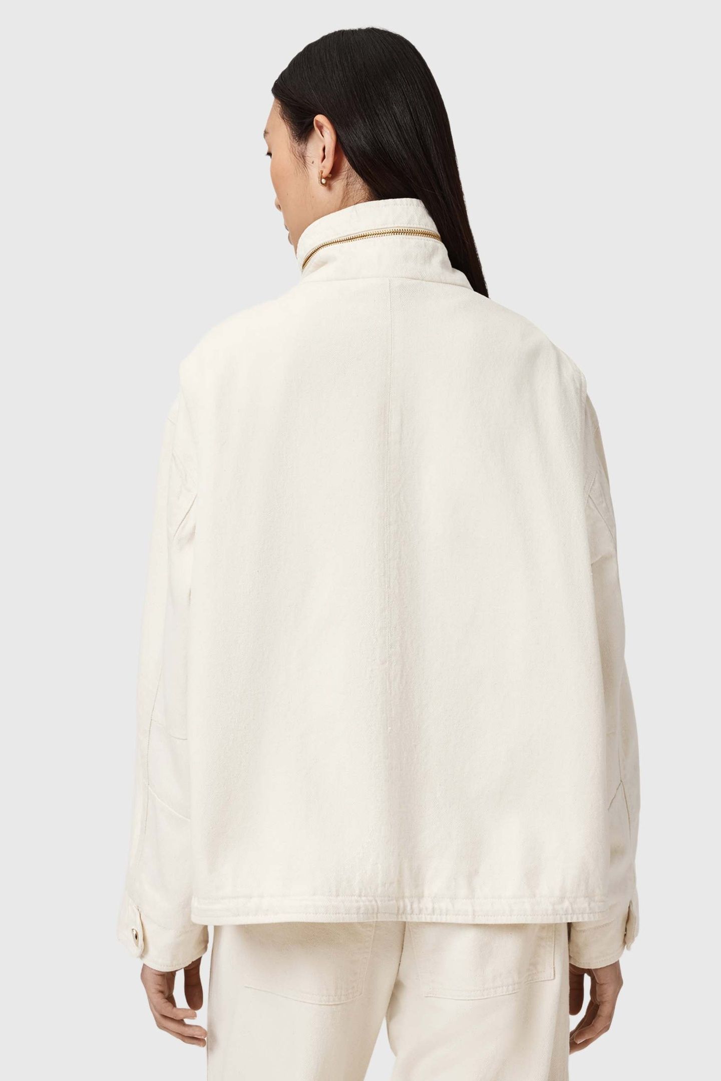 CLAY DENIM JACKET ECRU WHITE 3