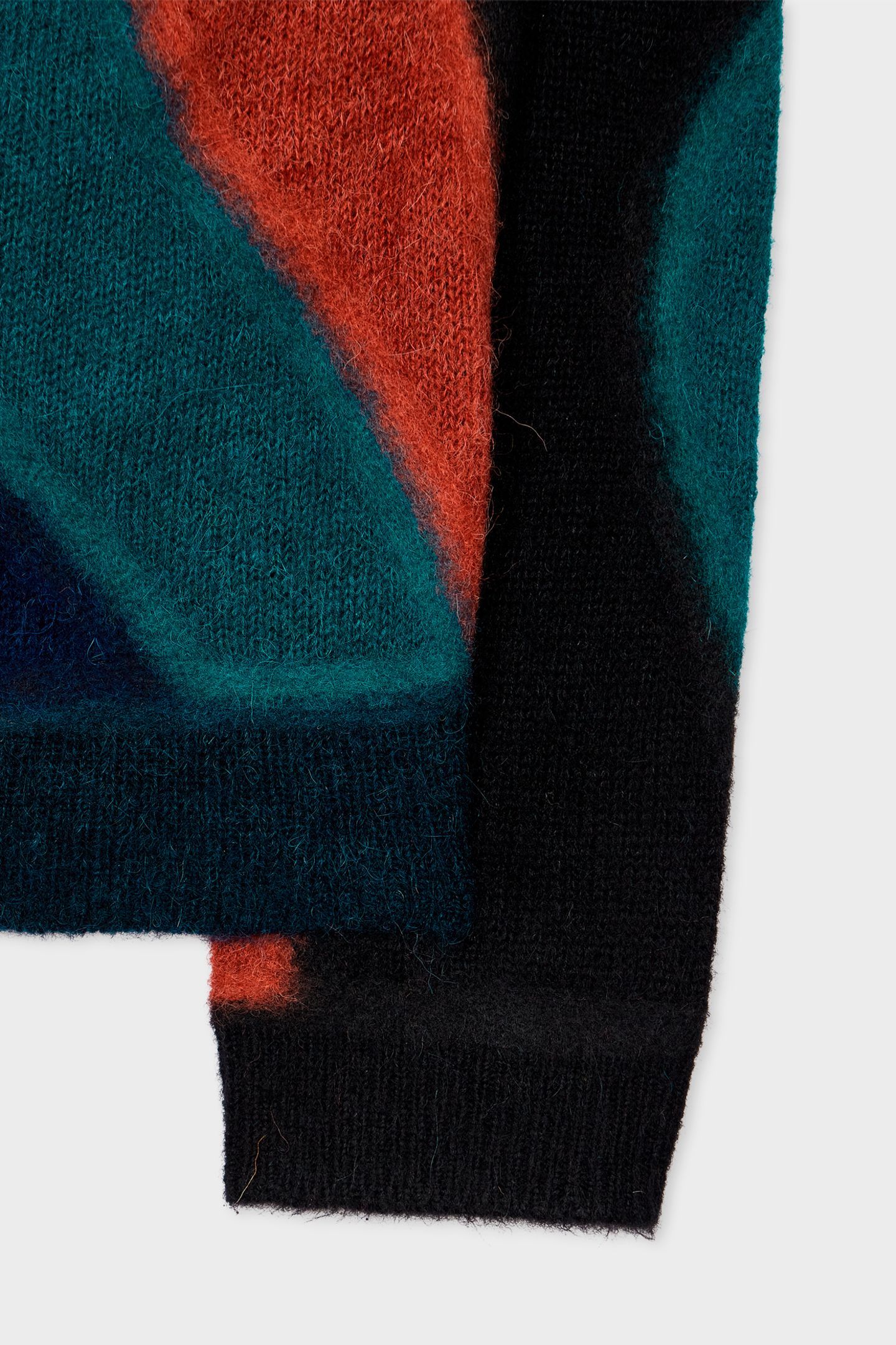 WOMENS KNITTED SWEATER CREW NECK BLACK 7