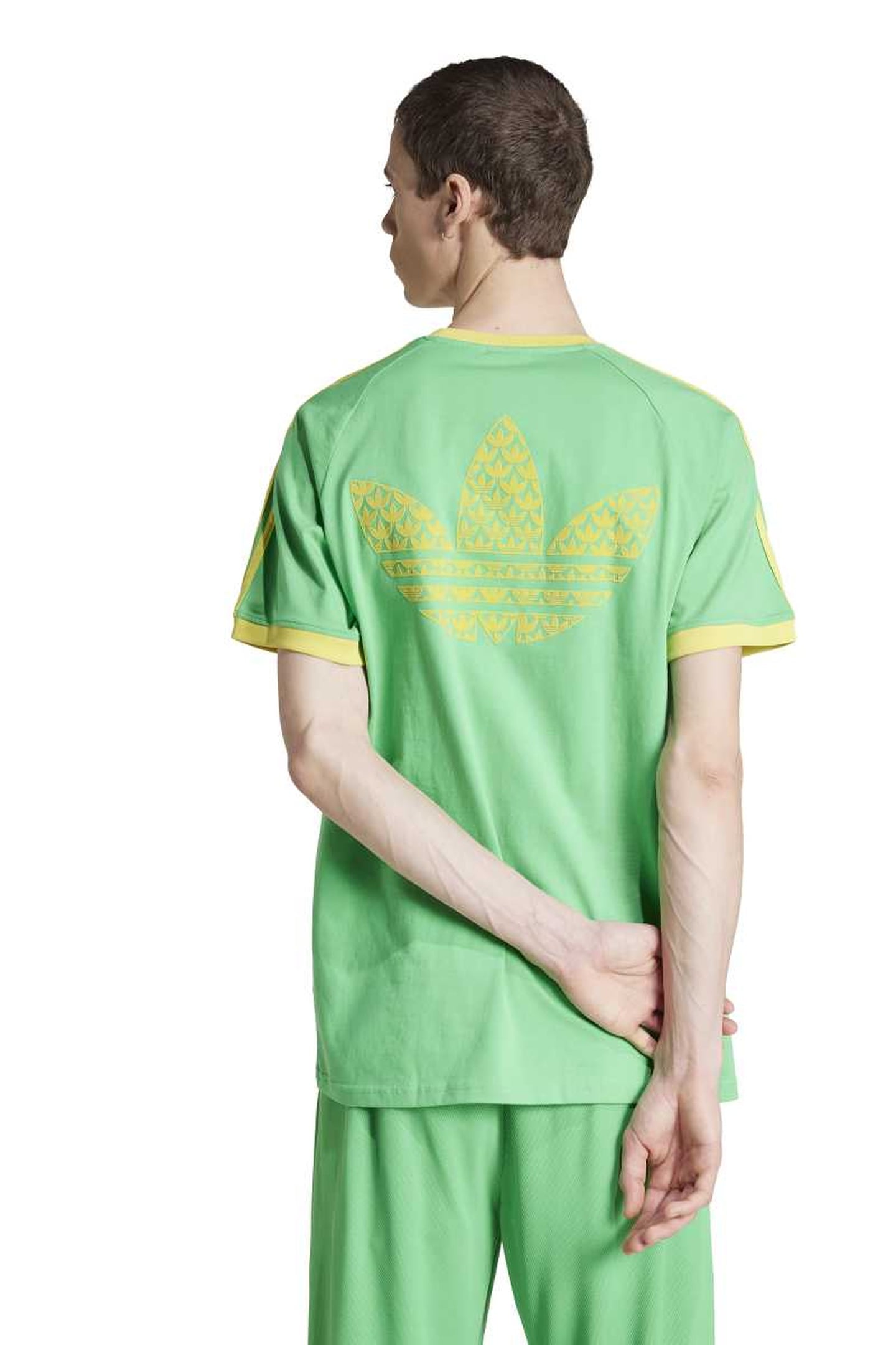 UNISEX Q2 MONOGRAM TEE ENERGY GREEN 2