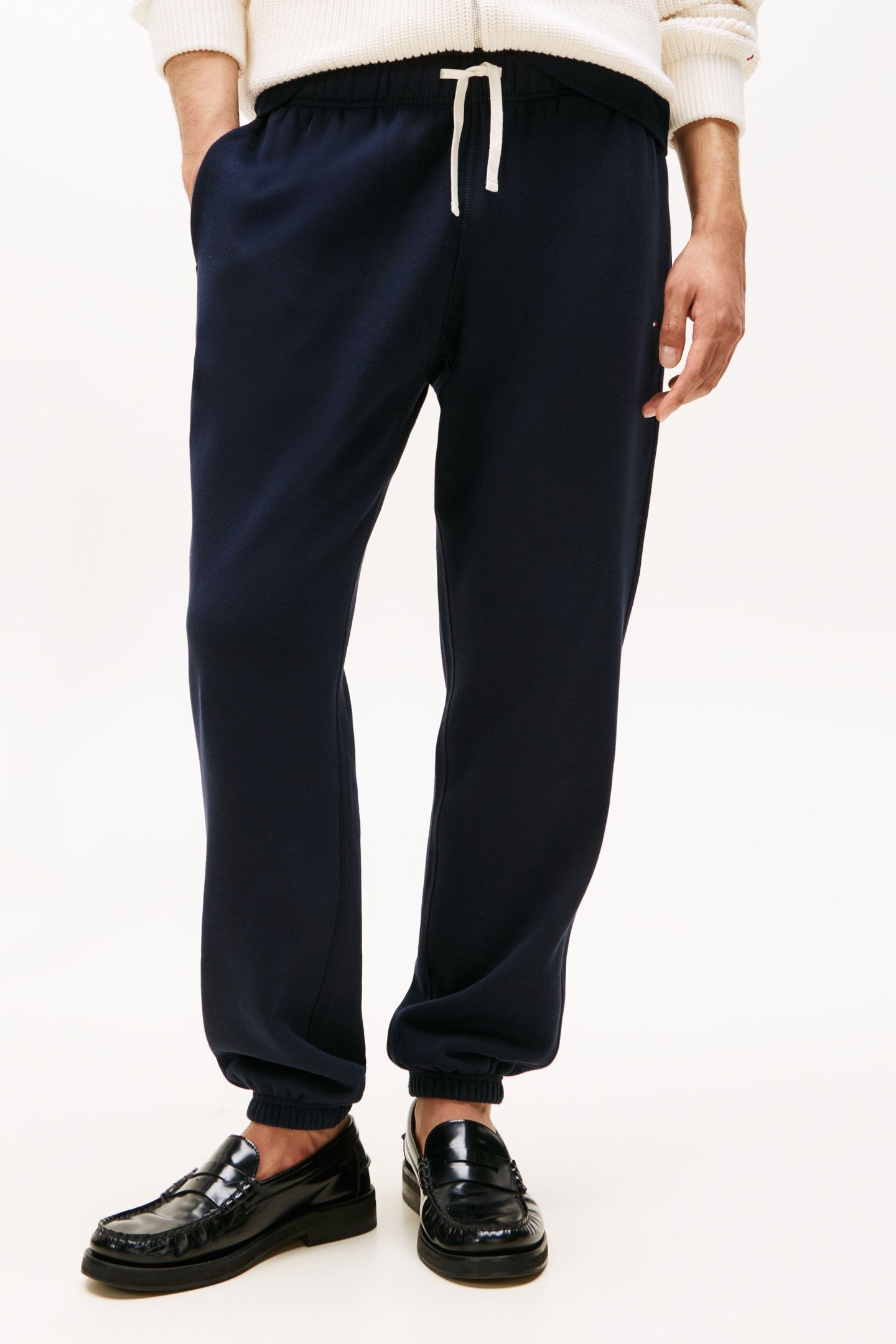 ESSENTIAL FLEECE SWEATPANTS NAVY BLUE 1