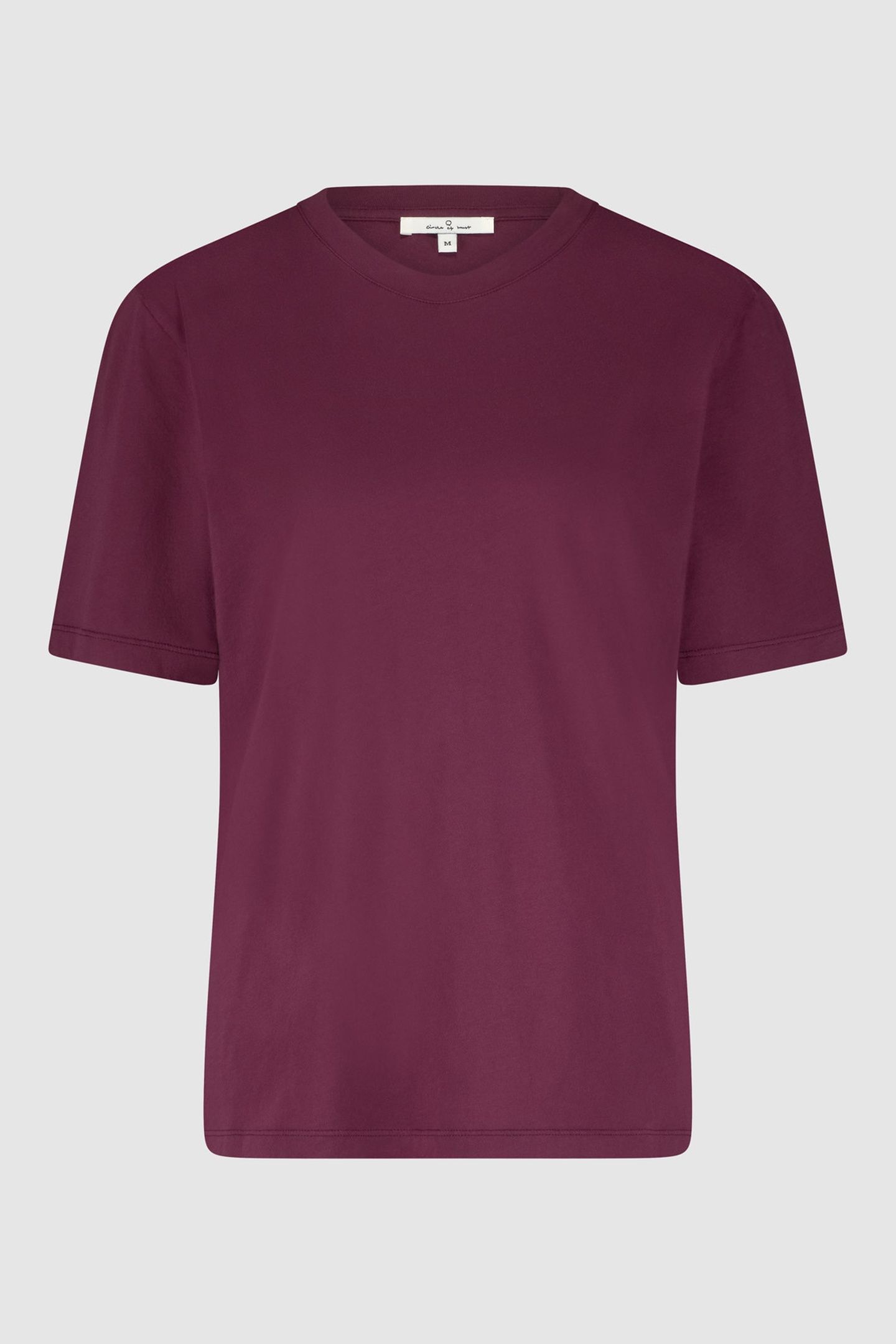 GIRLS CLEO TEE AUBERGINE 1