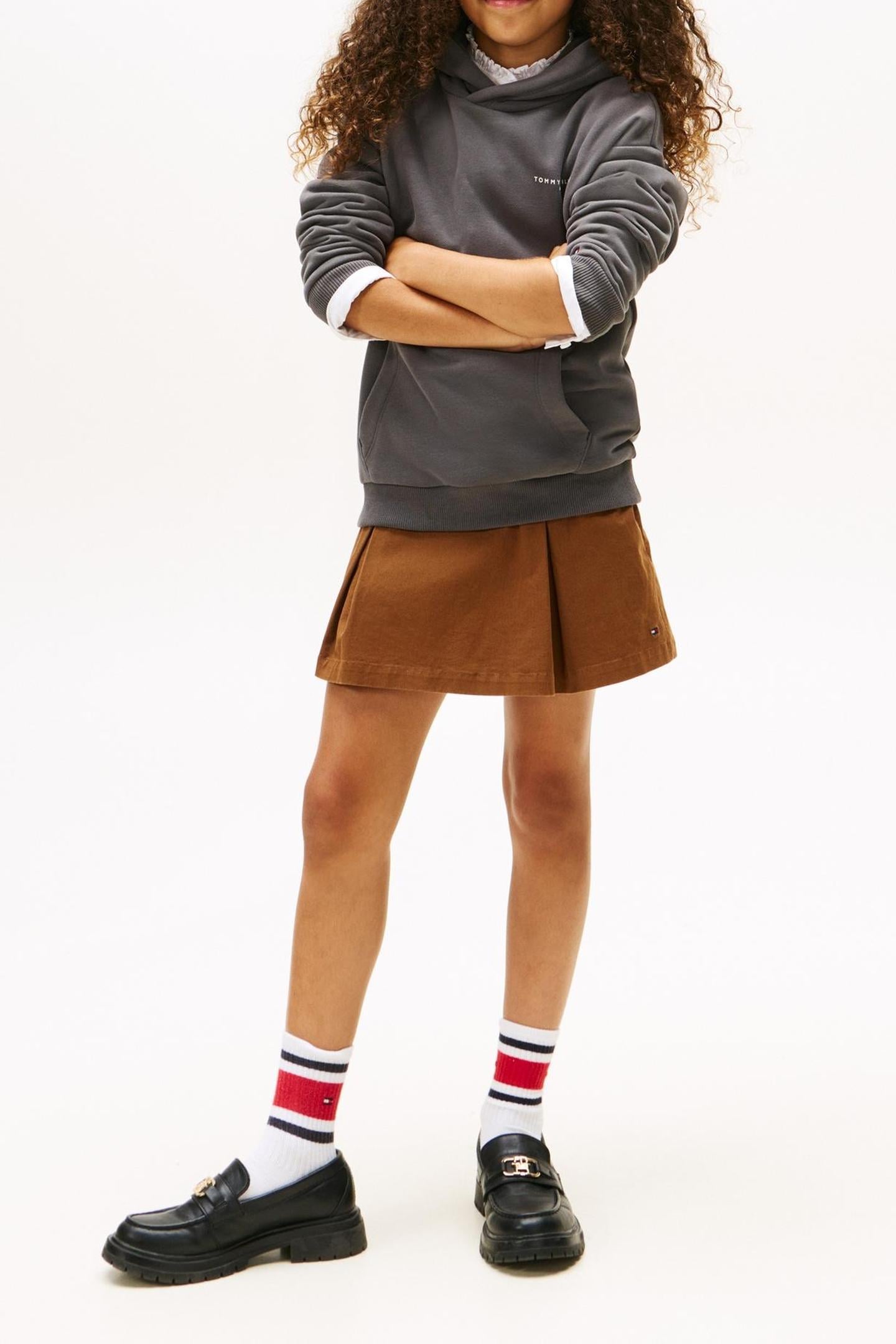 UNISEX MINI CORP HOODIE WASHED BLACK 5