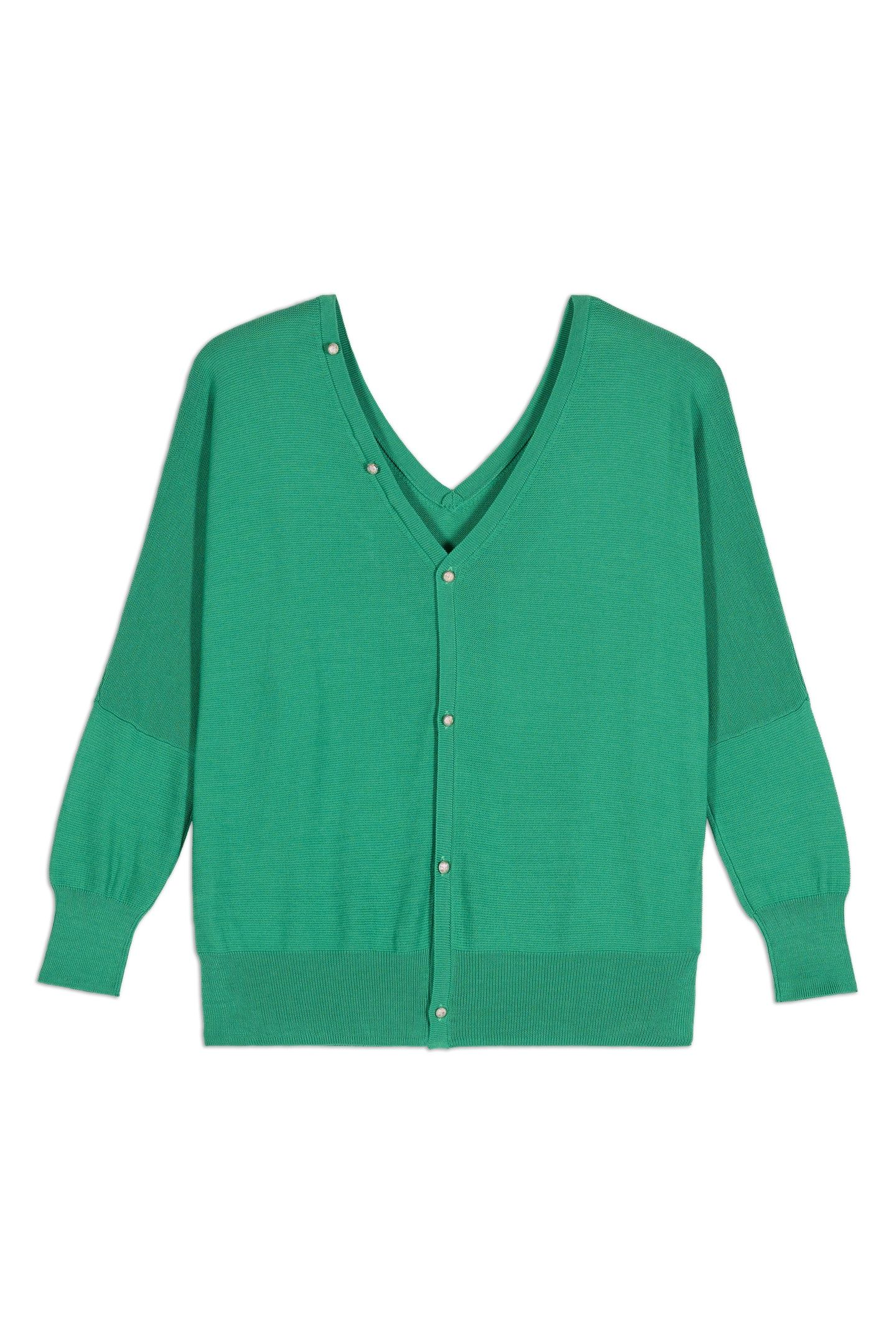 LONG SLEEVES KNIT VERT 4