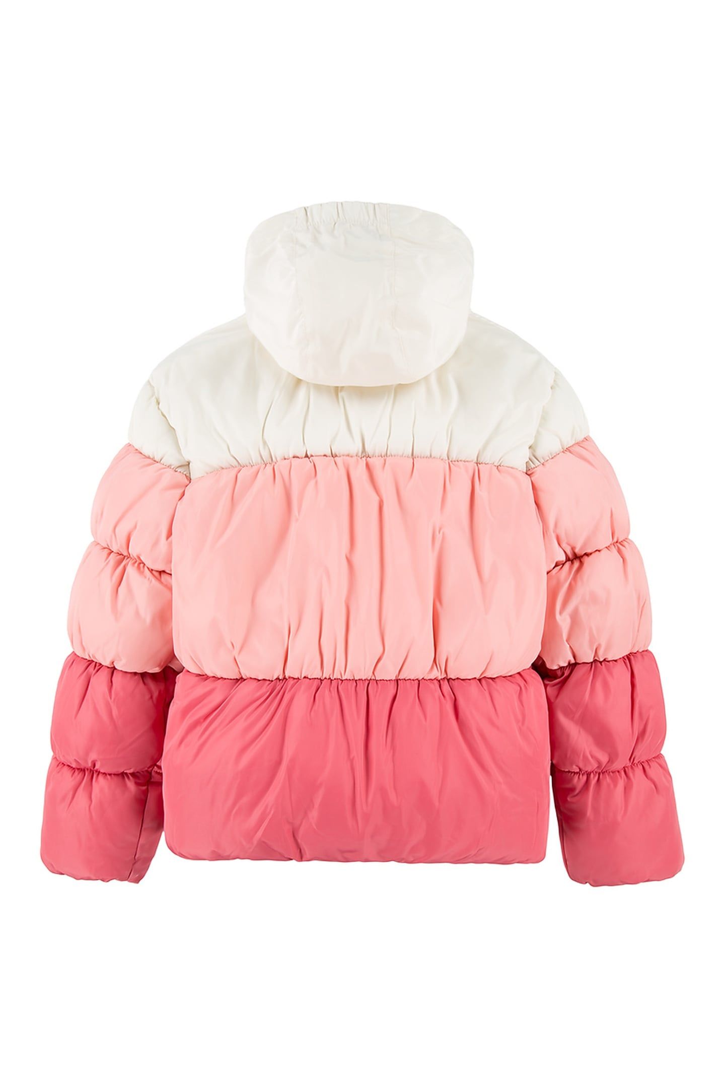 GIRLS COLOR BLOCK PUFFER RAPTURE ROSE 6