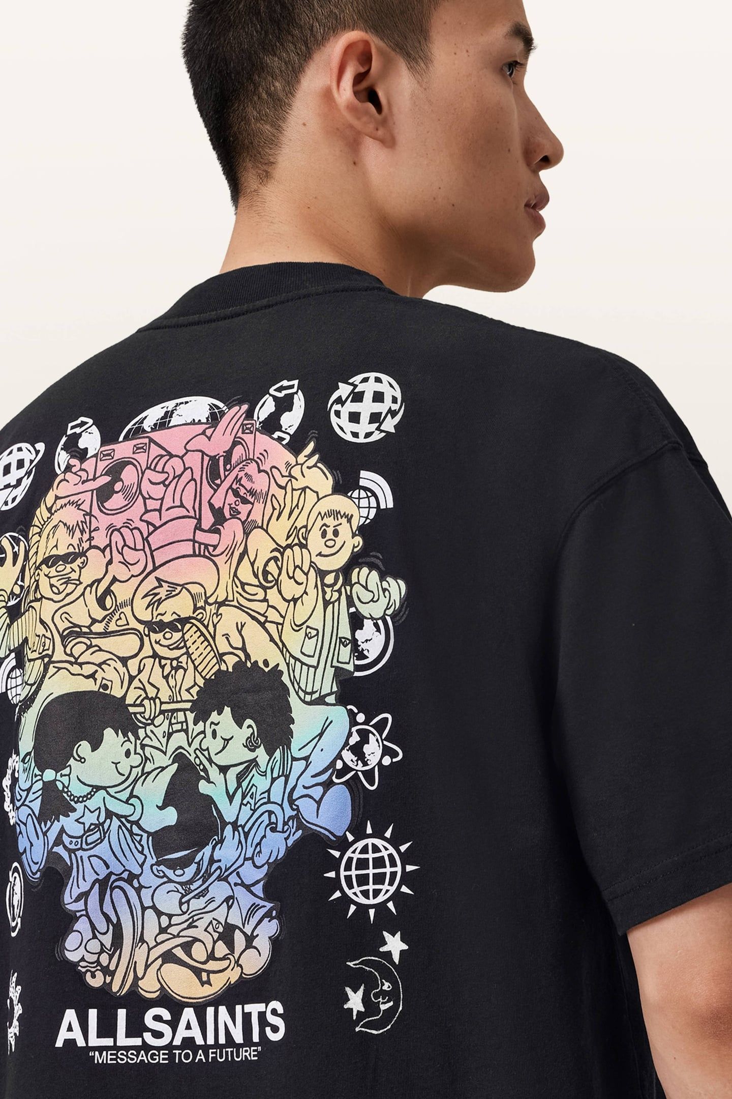 TRANCE SS CREW WASHED BLACK 7