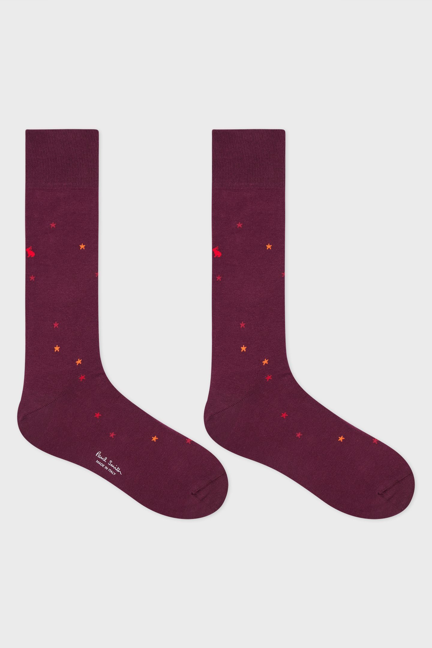 MEN SOCK 3PK STAR BUNNY MIXED PLATE 2